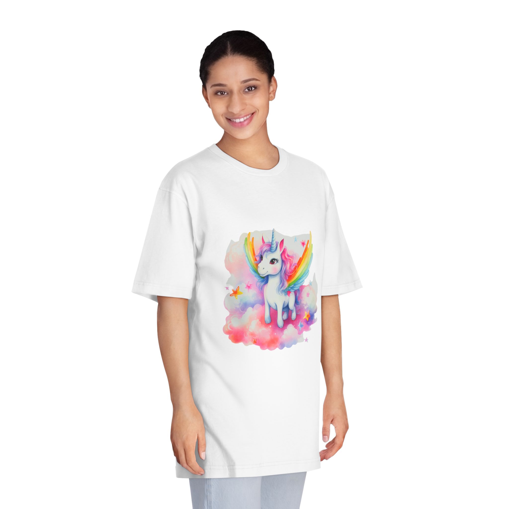 Unicorns 362 Unisex Classic Crewneck T Shirt - Image 3
