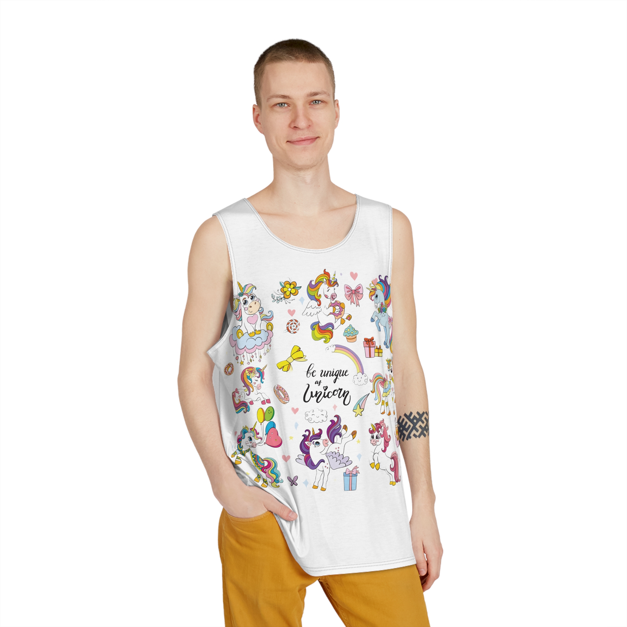 Unicorn V862 Mens Tank Aop - Image 3