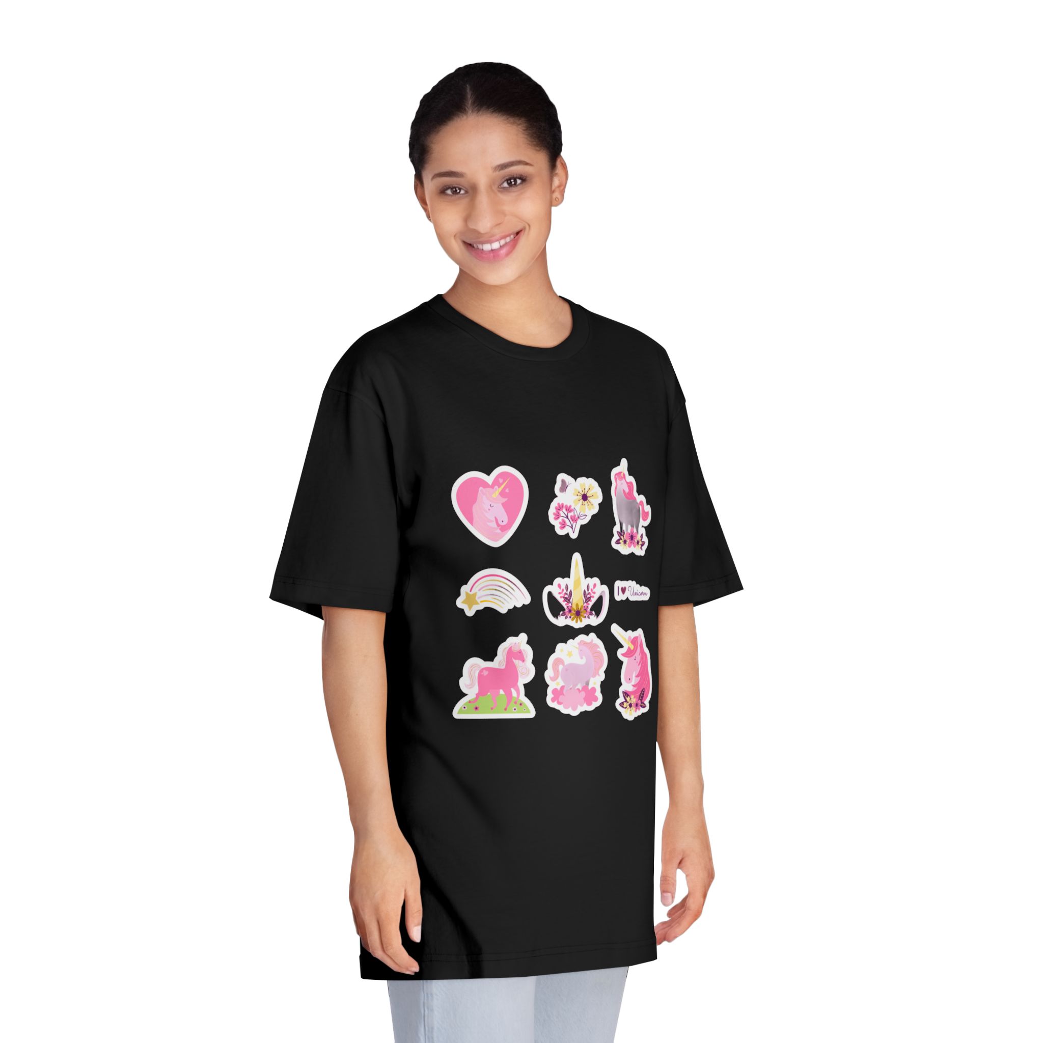 Unicorn V867 Unisex Classic Crewneck T Shirt - Image 7