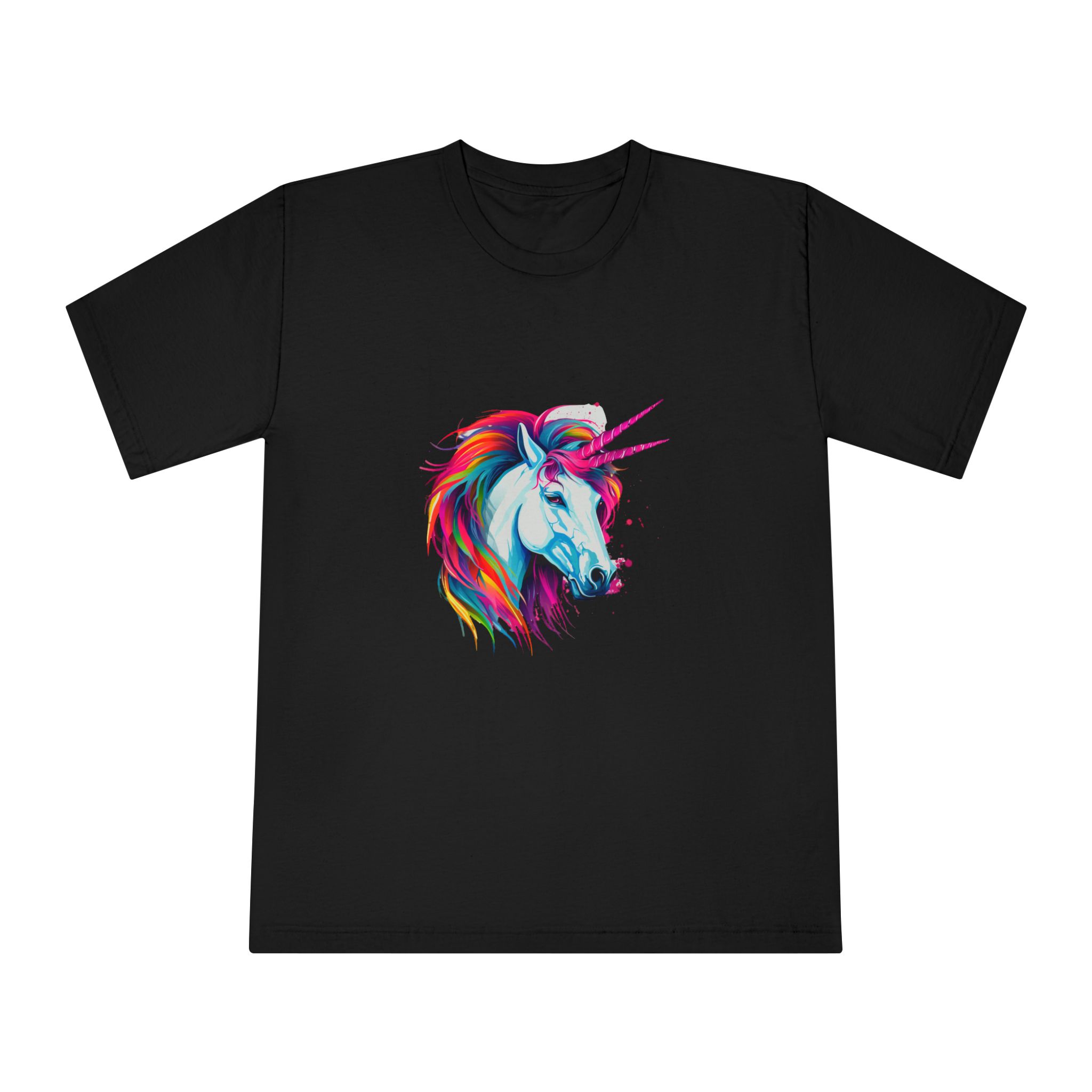 Unicorns 374 Unisex Classic Crewneck T Shirt - Image 5