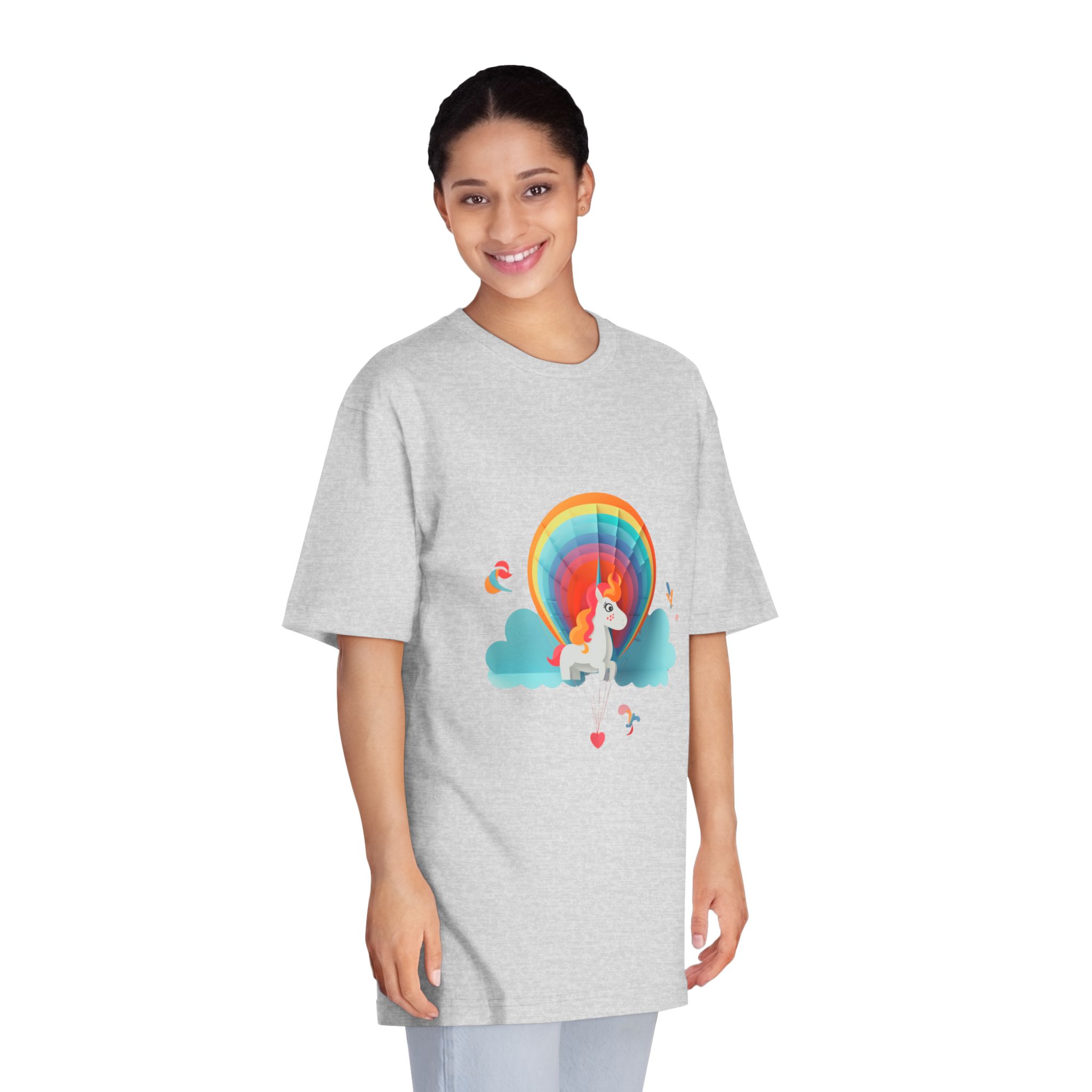 Unicorns 347 Unisex Classic Crewneck T Shirt - Image 15