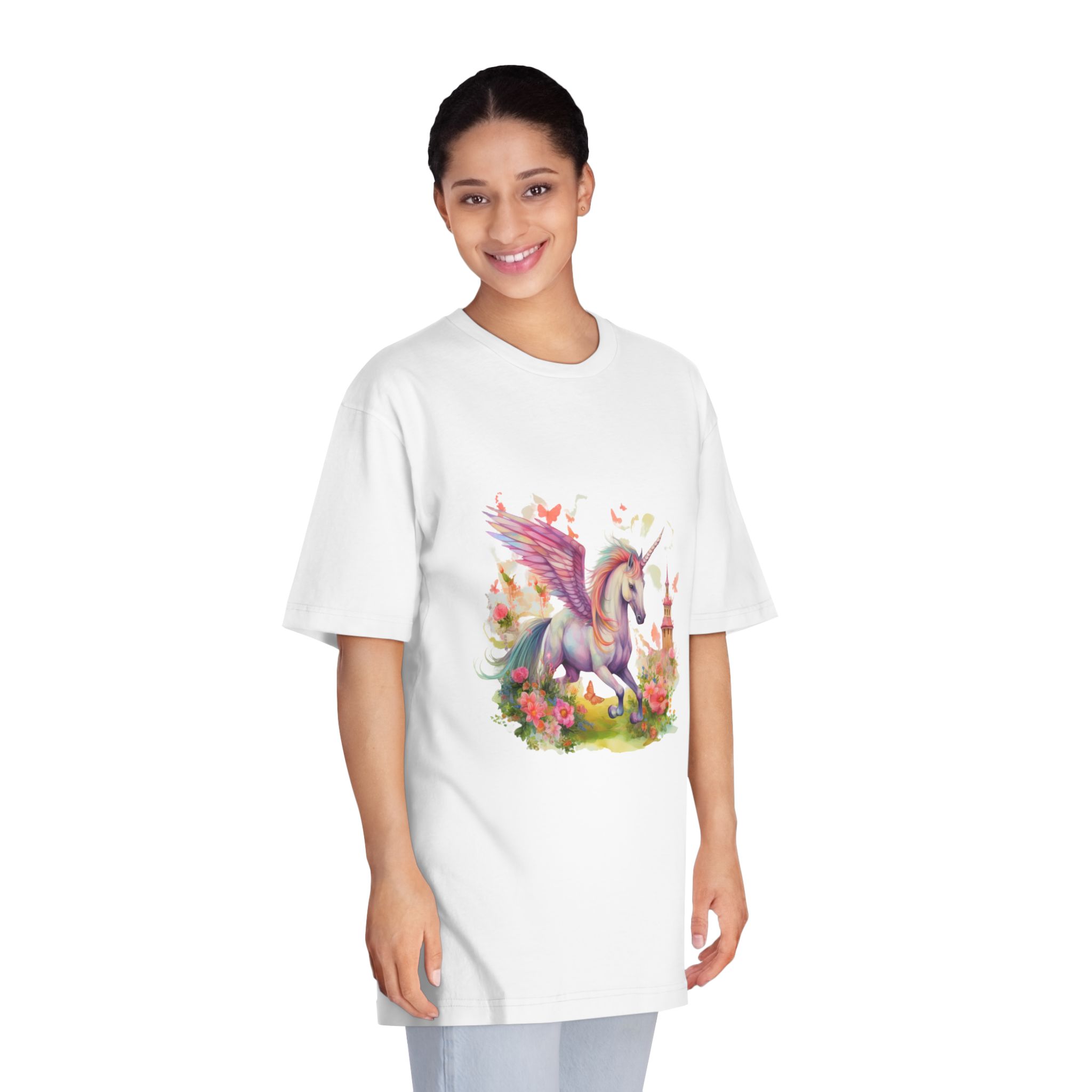 Unicorns 360 Unisex Classic Crewneck T Shirt - Image 3