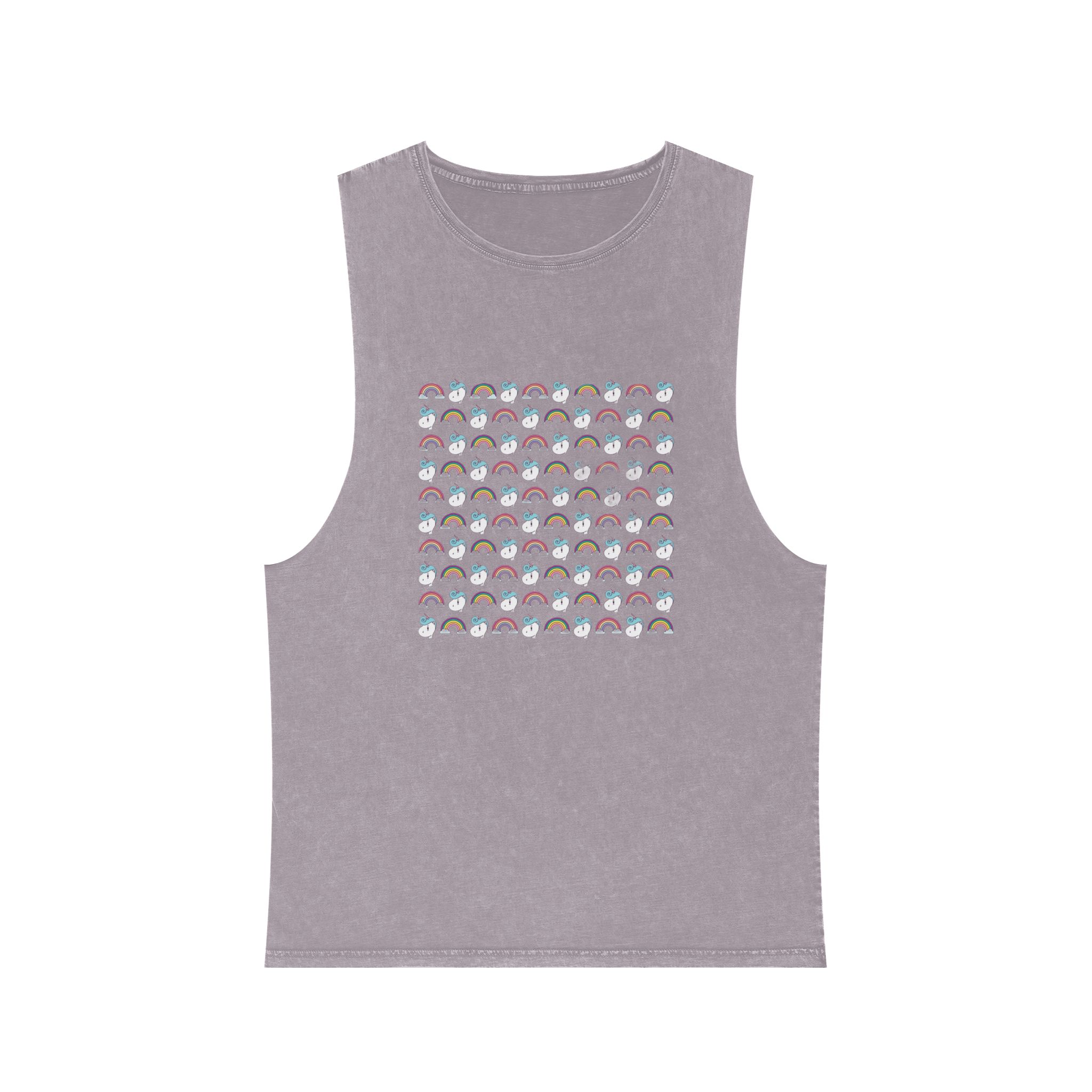 Unicorn V119 Unisex Stonewash Tank Top - Image 17