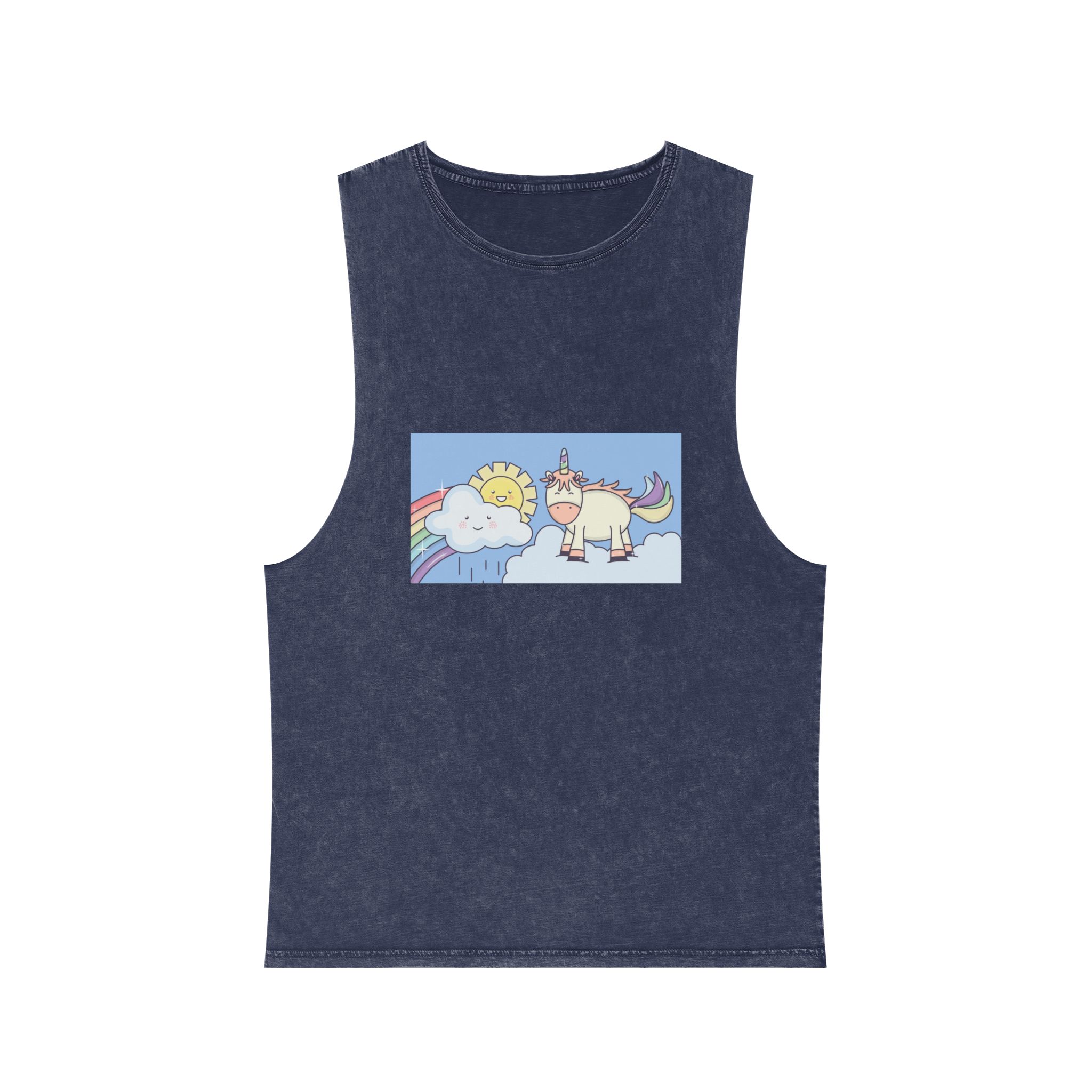 Unicorn V354 Unisex Stonewash Tank Top - Image 13