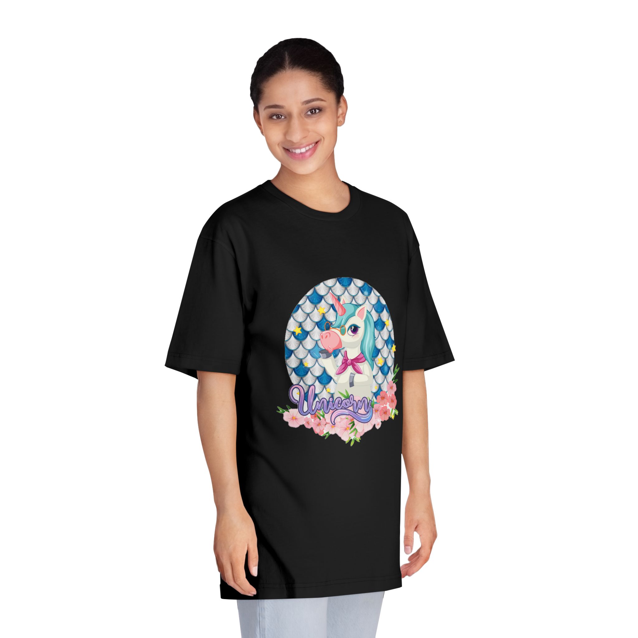 Unicorn V656 Unisex Classic Crewneck T Shirt - Image 7