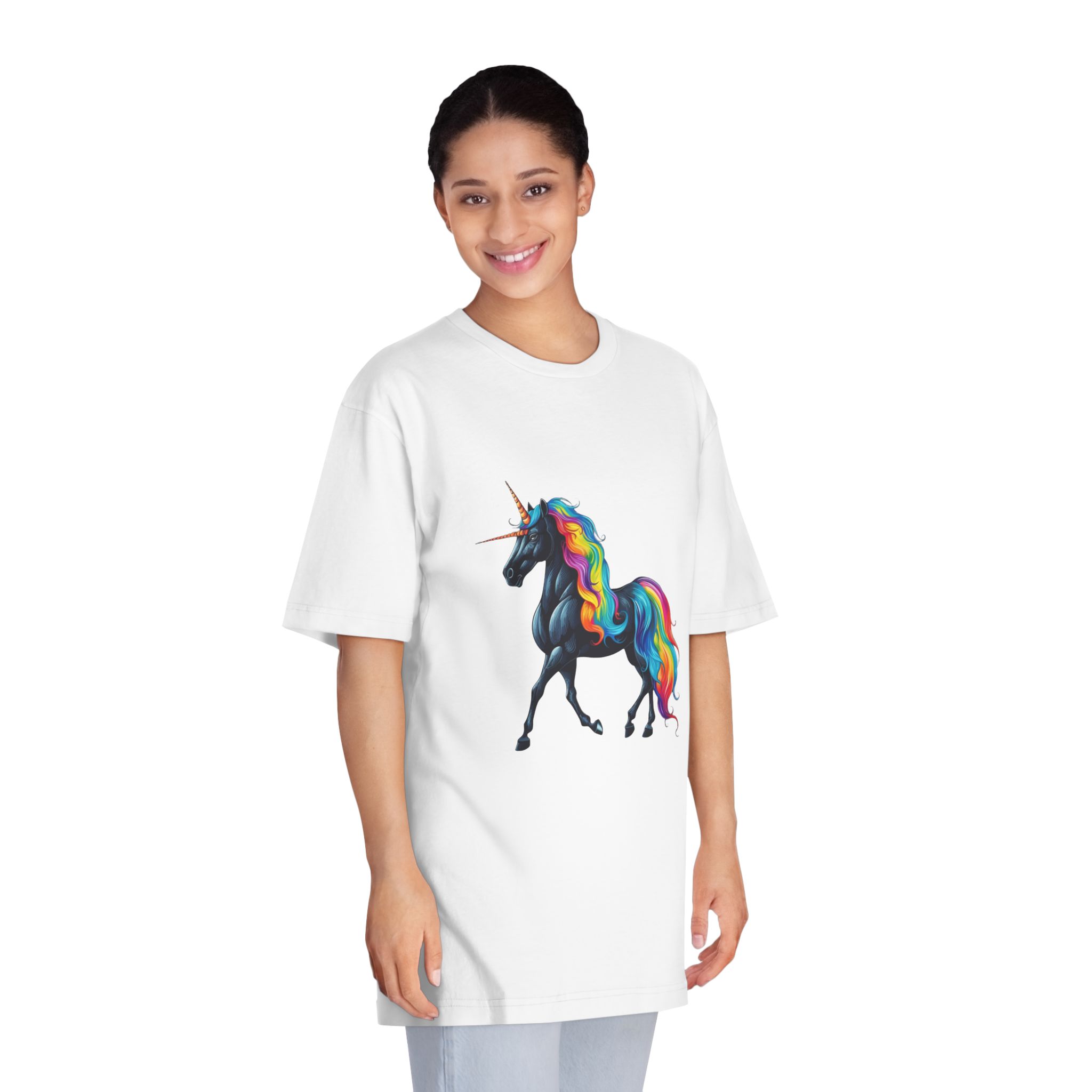 Unicorns 260 Unisex Classic Crewneck T Shirt - Image 3