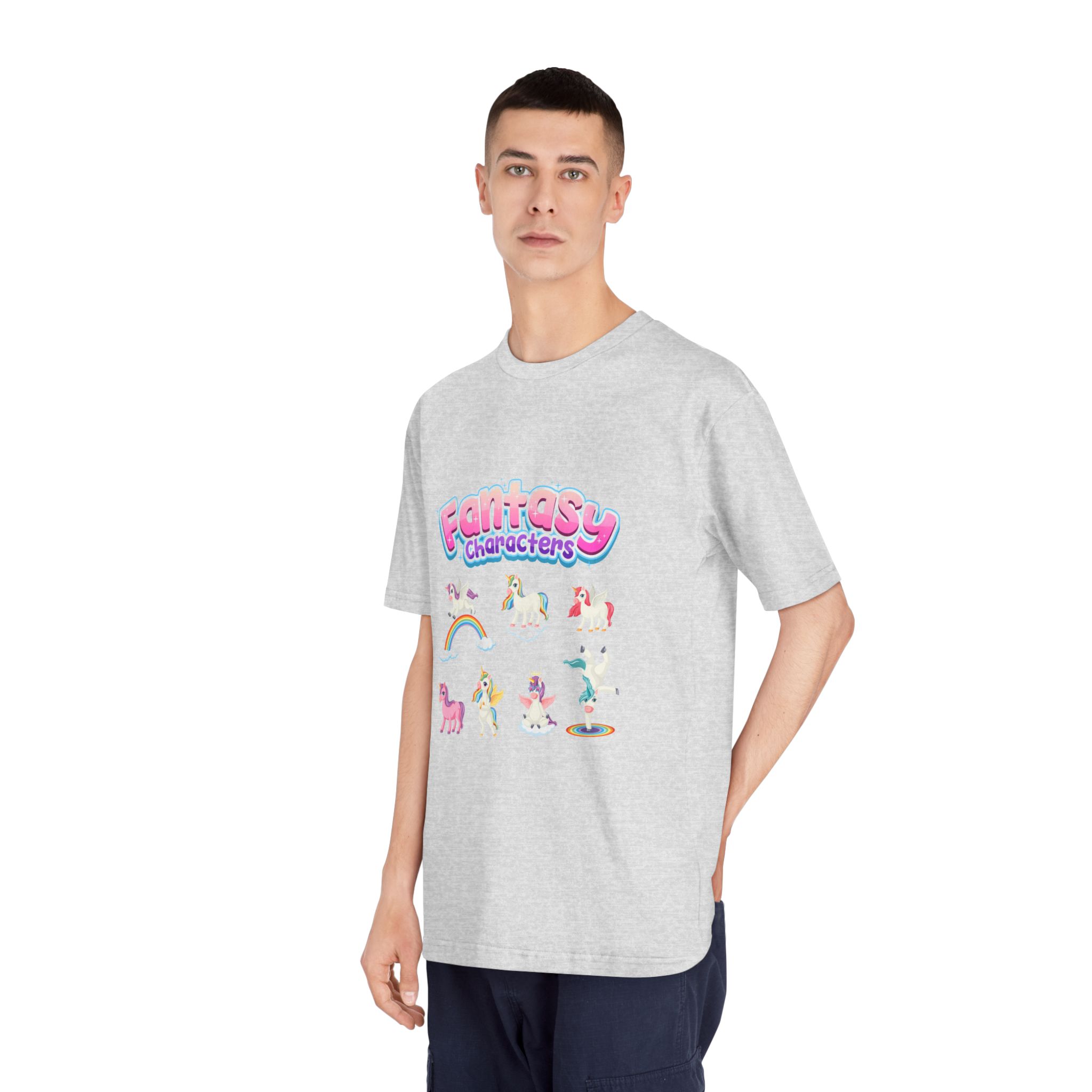 Unicorn V751 Unisex Classic Crewneck T Shirt - Image 16