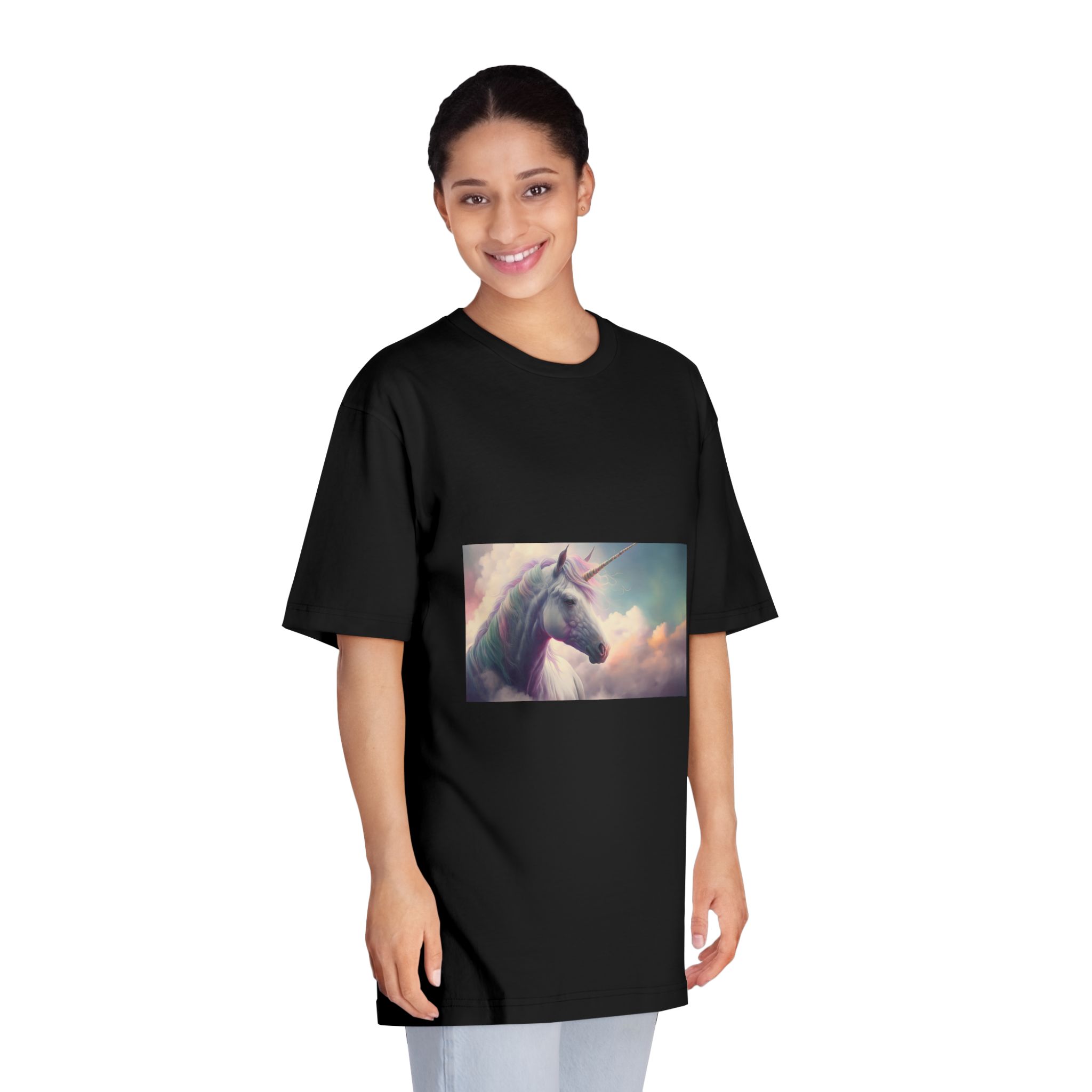 Unicorn (1) Unisex Classic Crewneck T Shirt - Image 7