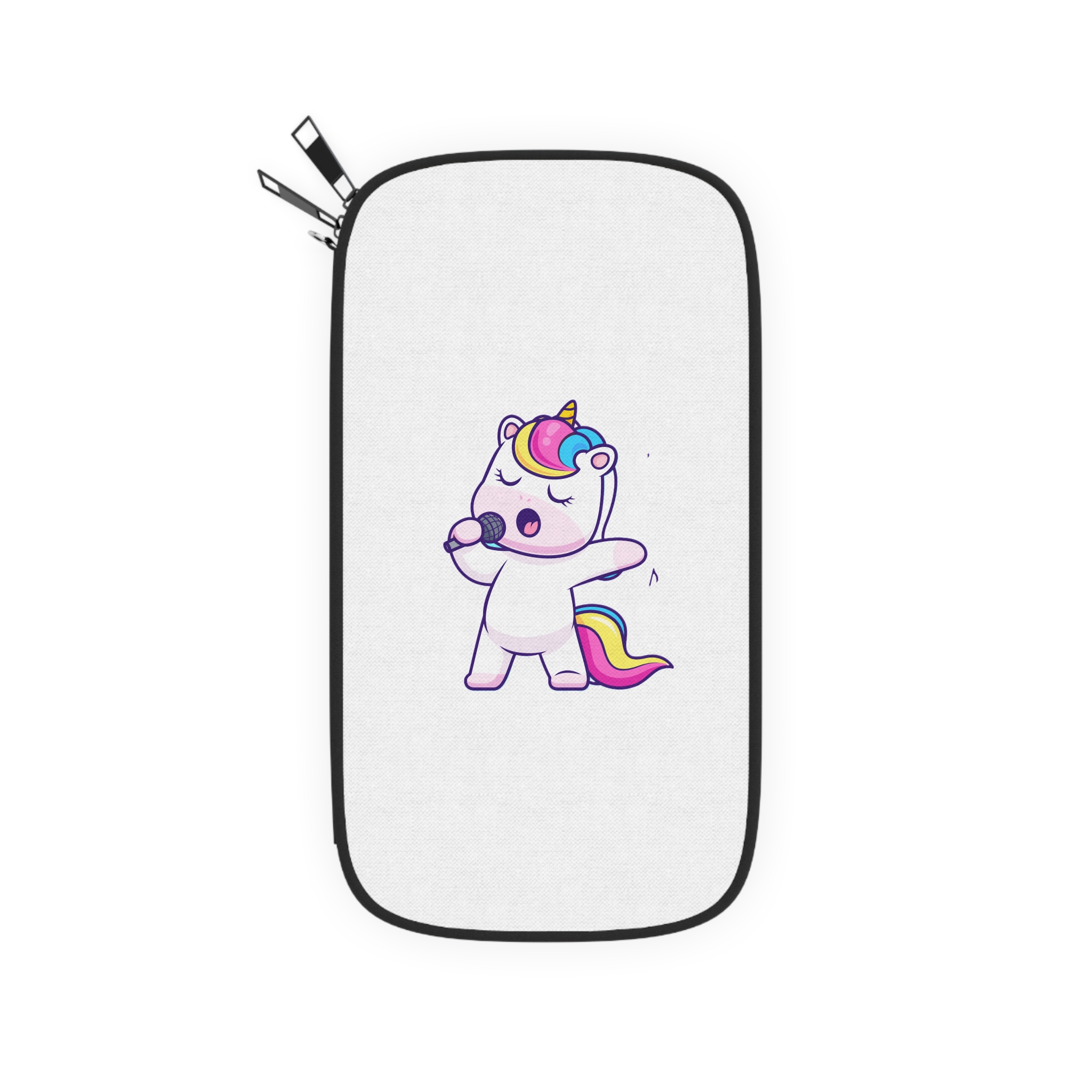 Cute Unicorn Singing Passport Wallet - Image 2