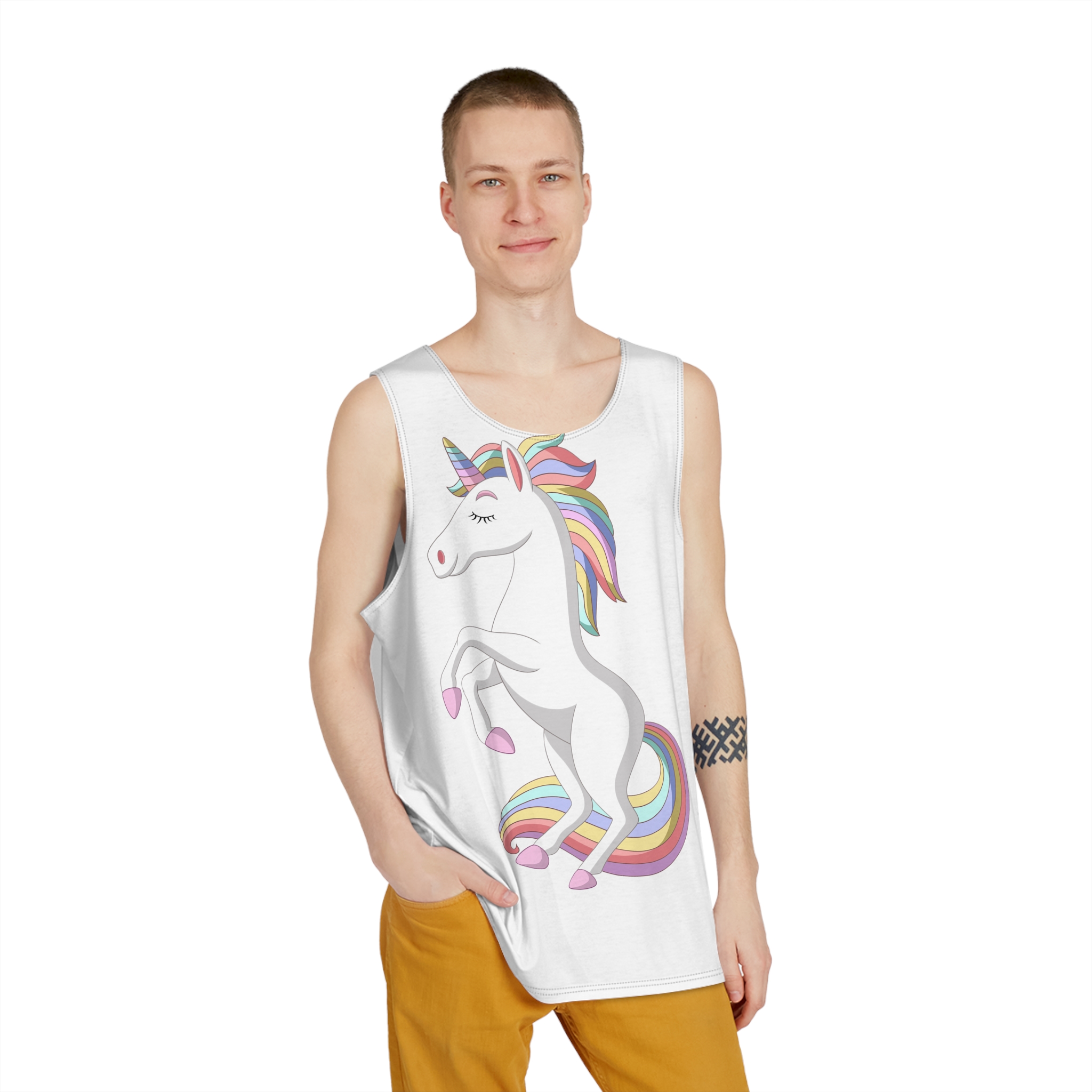 Unicorn V362 Mens Tank Aop - Image 3