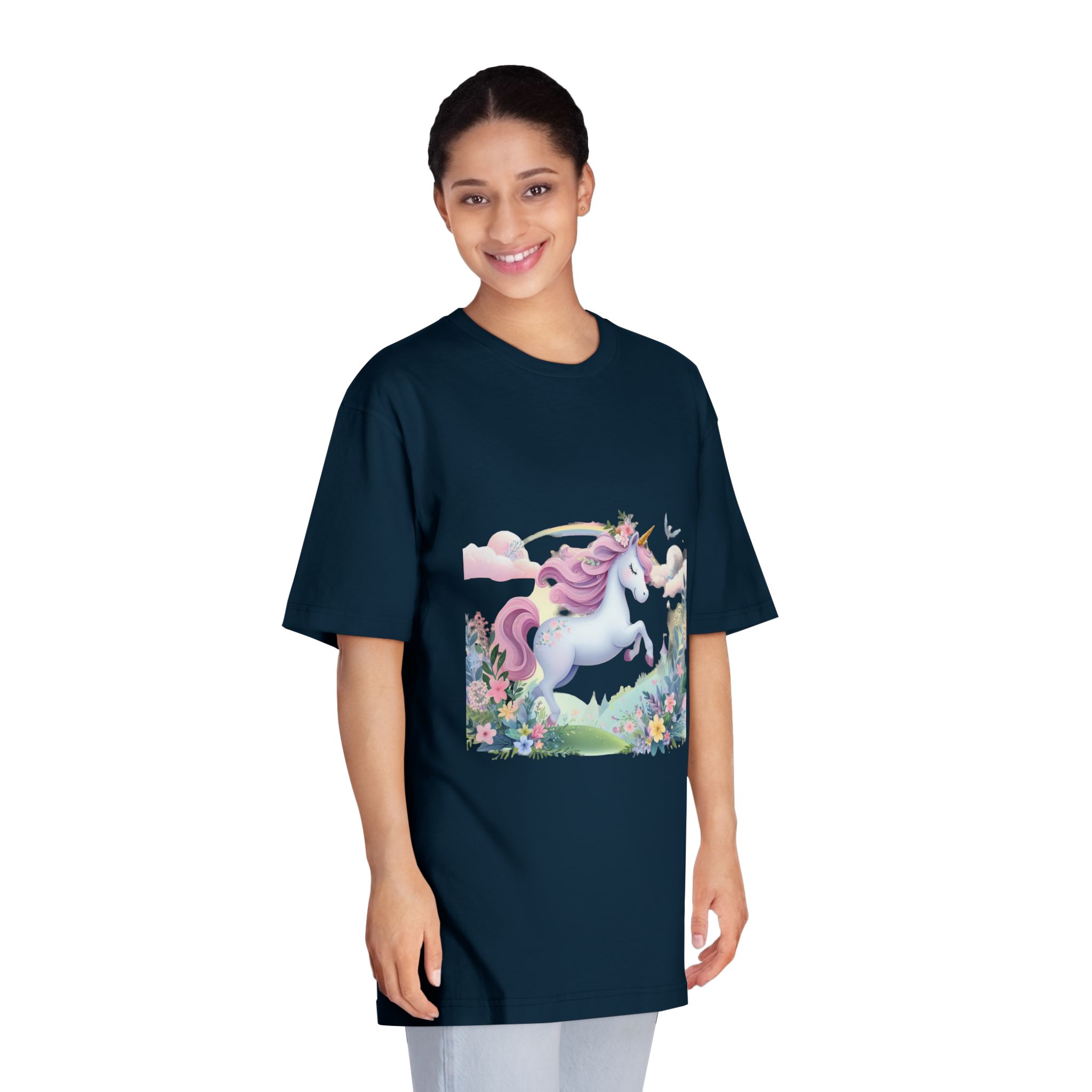 Unicorns 229 Unisex Classic Crewneck T Shirt - Image 19