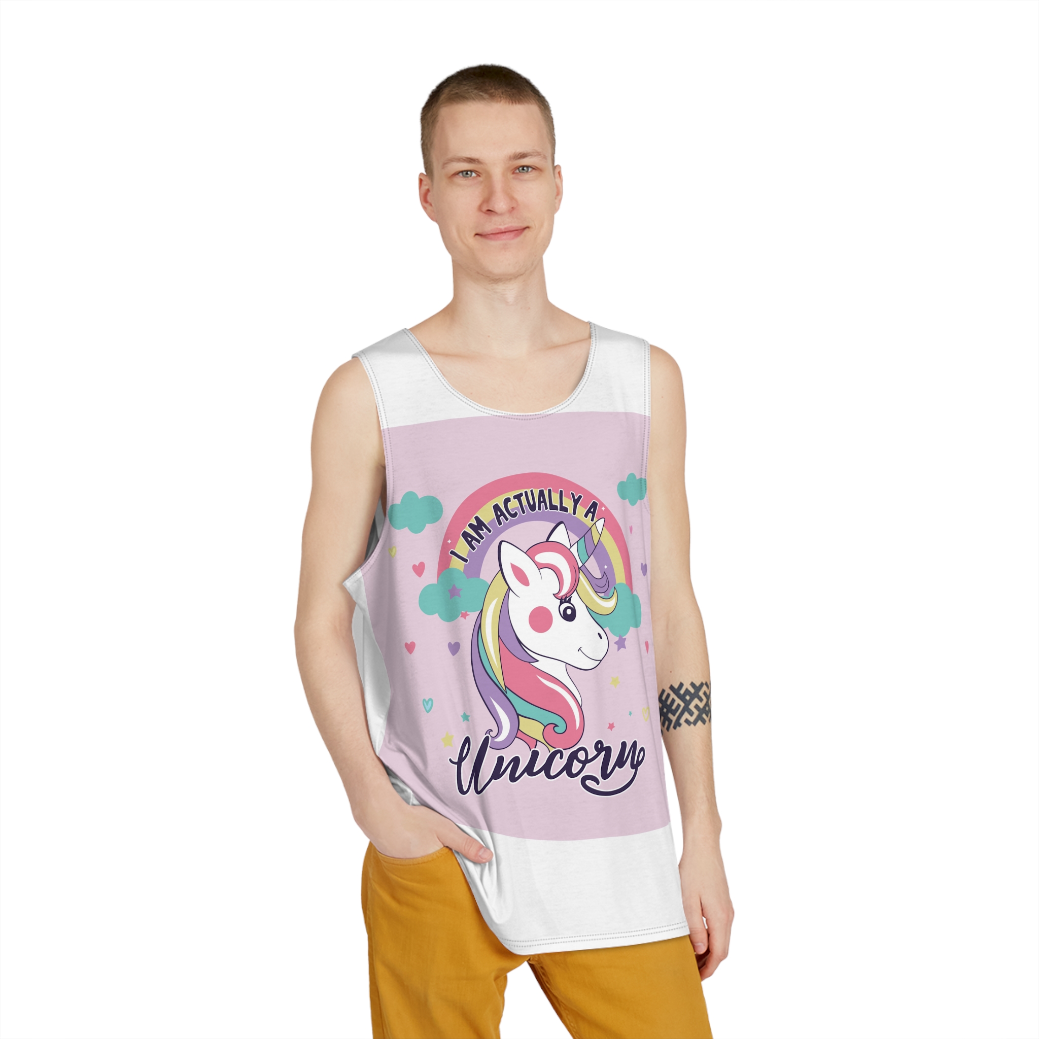 Original Design B28629 Mens Tank Aop - Image 3