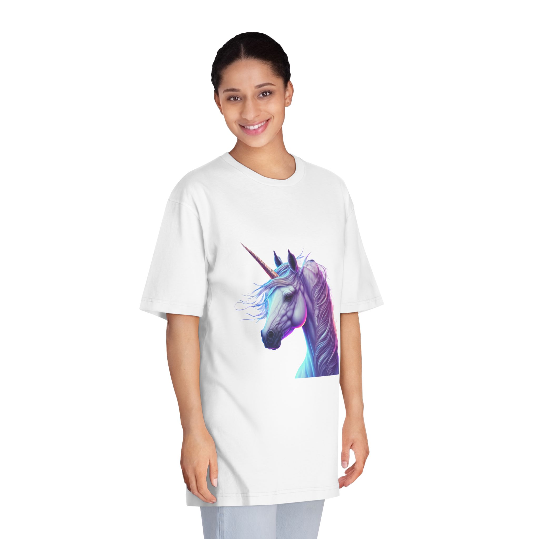 Unicorns 181 Unisex Classic Crewneck T Shirt - Image 3
