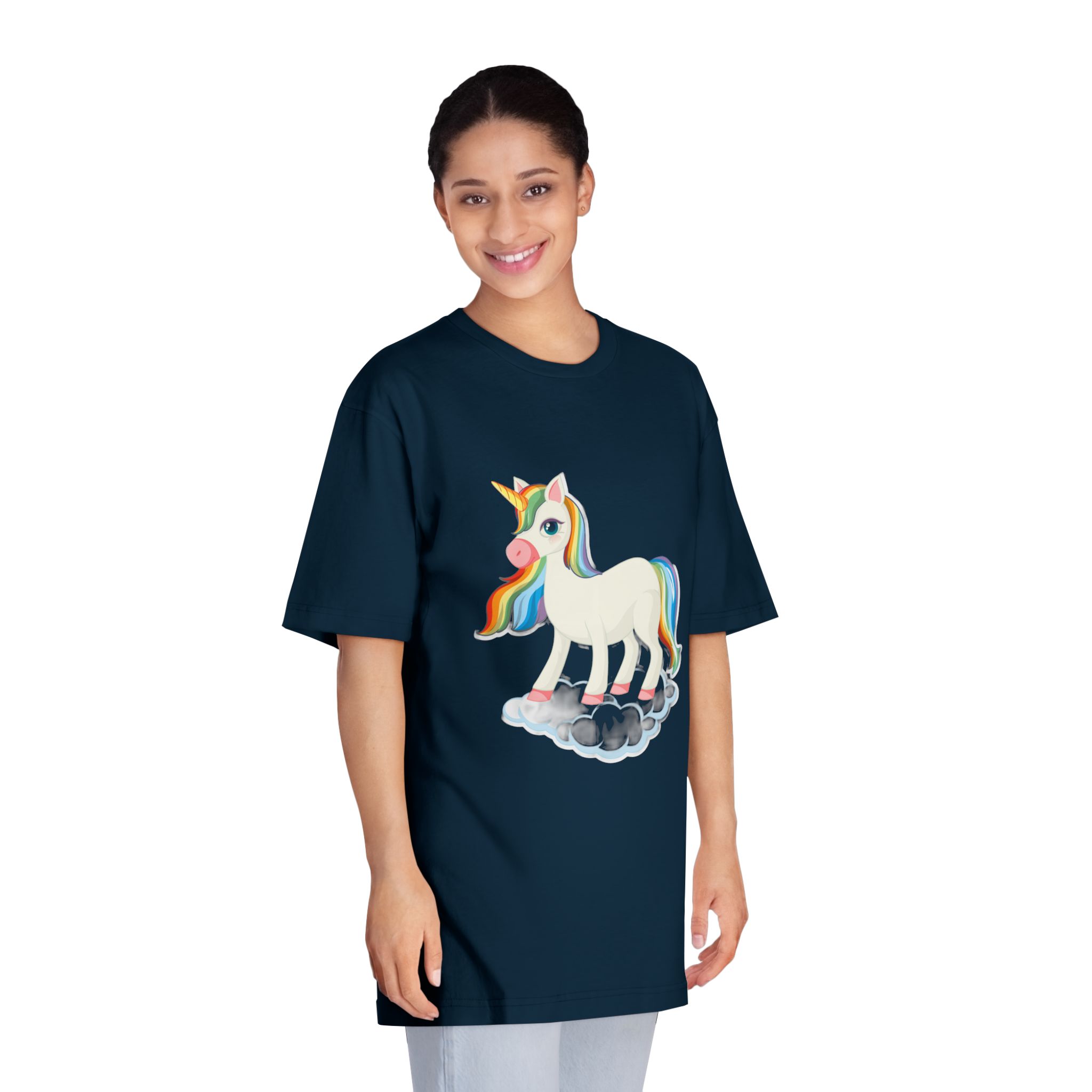 Unicorn V621 Unisex Classic Crewneck T Shirt - Image 19