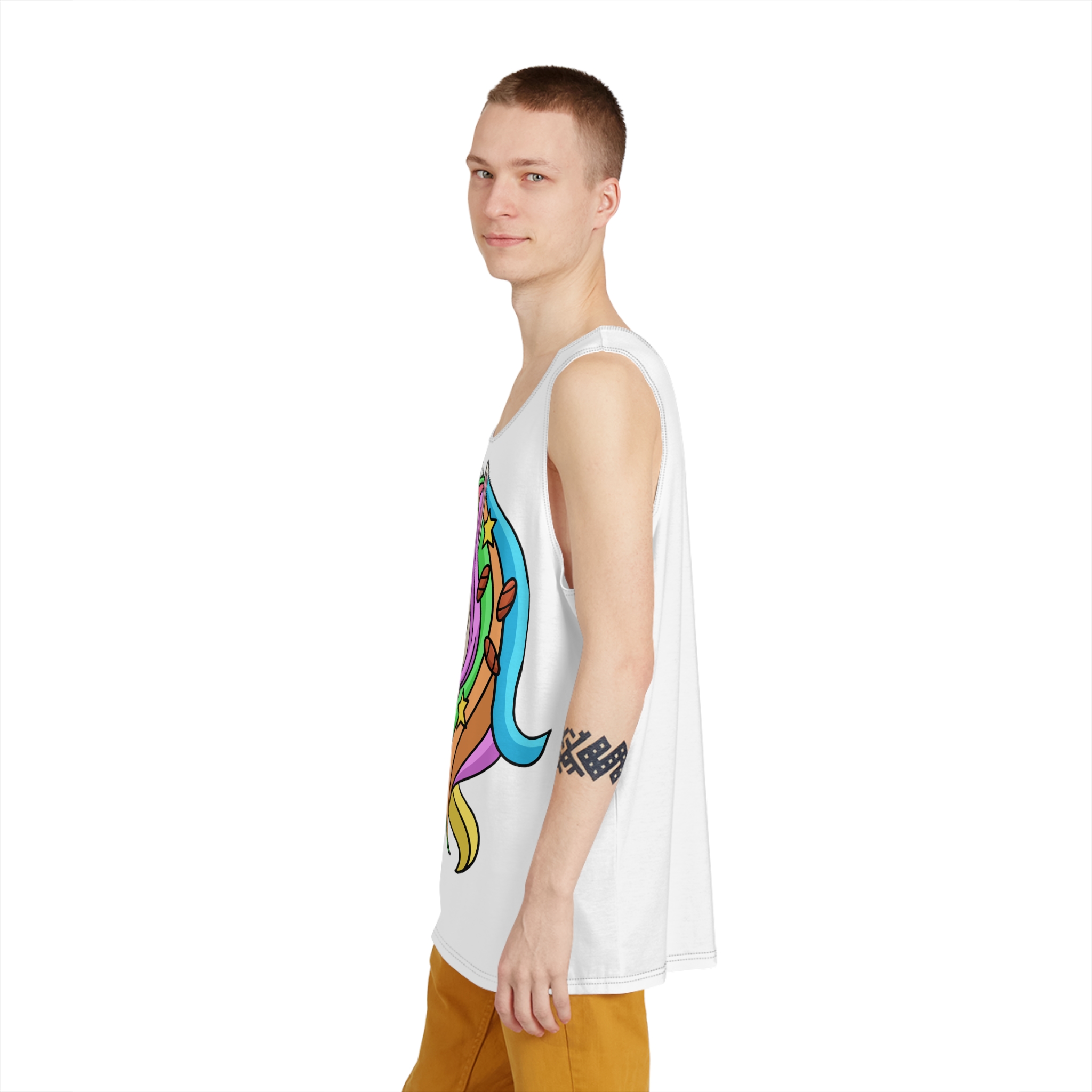 Unicorn V855 Mens Tank Aop