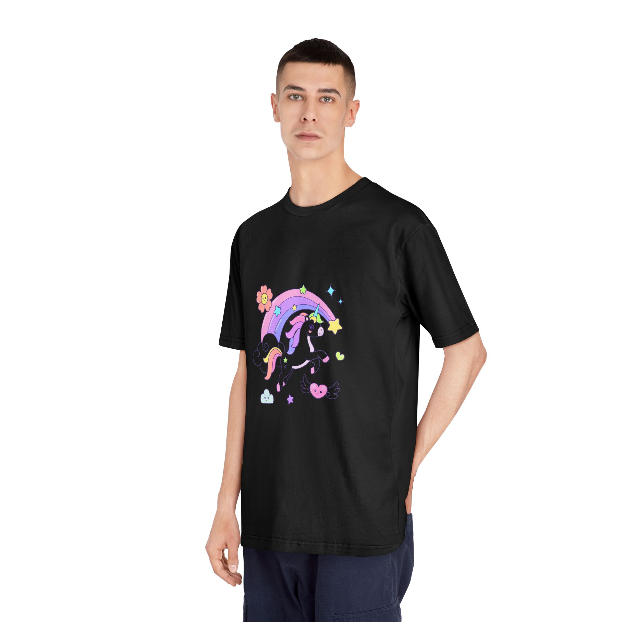Unicorn V705 Unisex Classic Crewneck T Shirt - Image 8