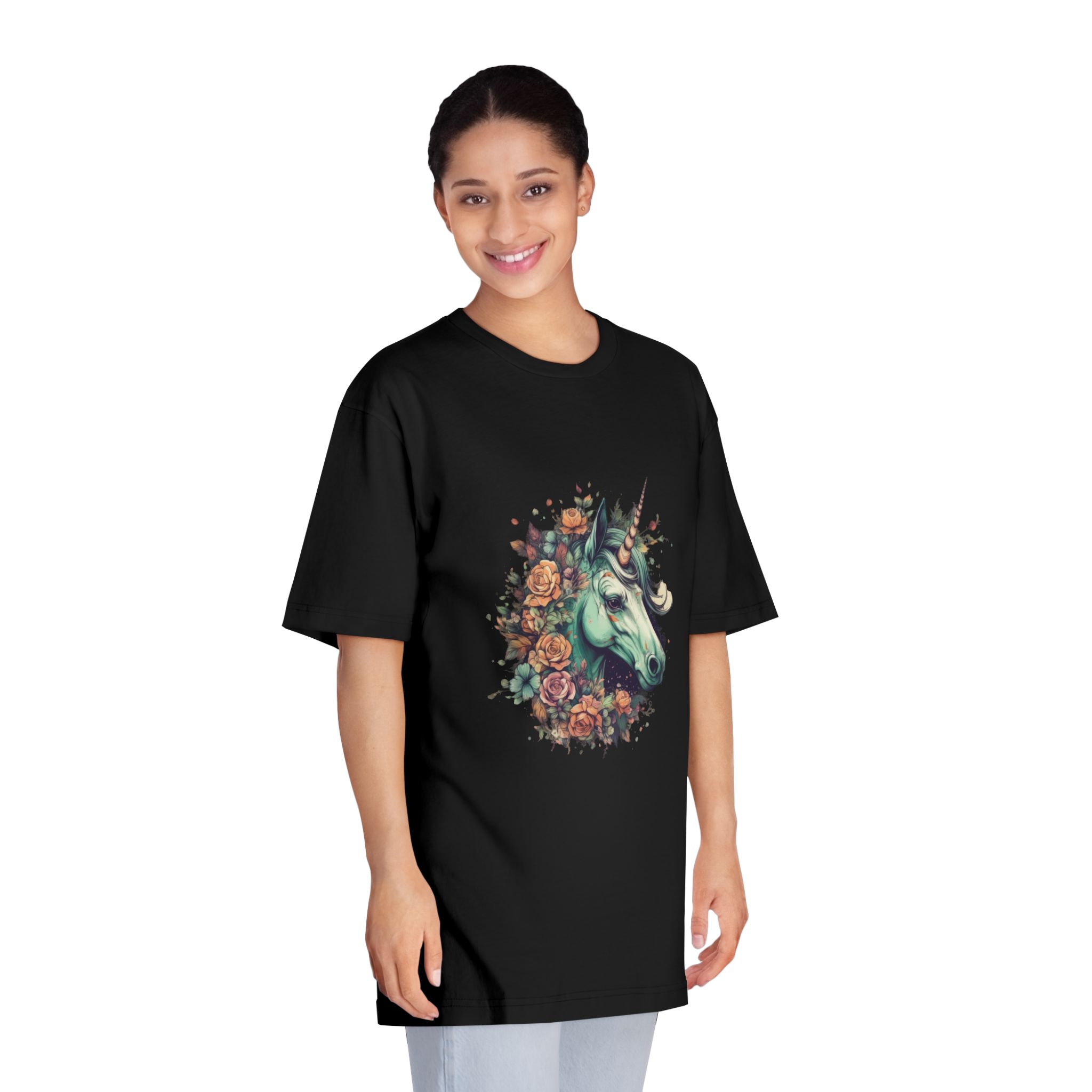 Unicorns 206 Unisex Classic Crewneck T Shirt - Image 7