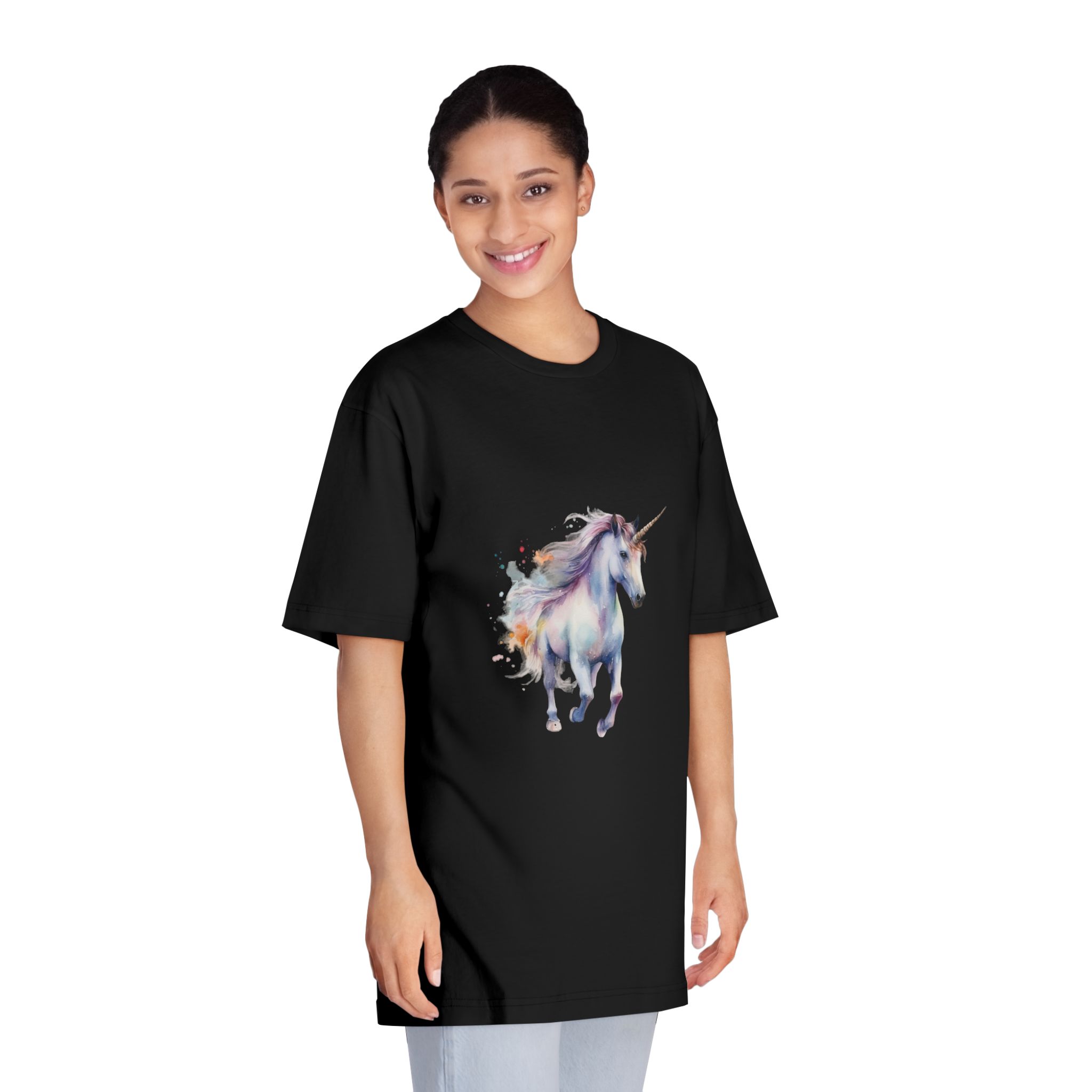 Unicorns 225 Unisex Classic Crewneck T Shirt - Image 7