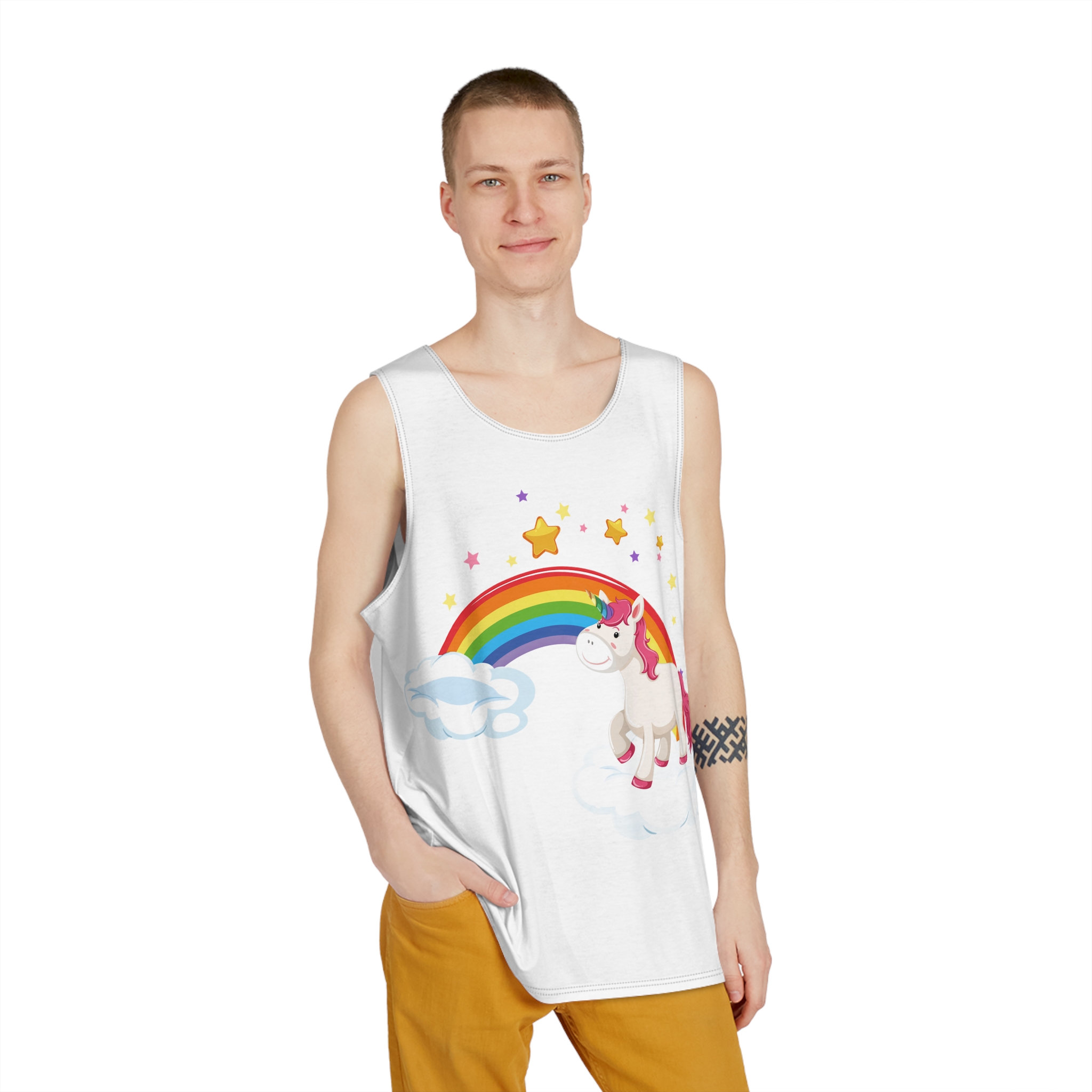 Unicorn V762 Mens Tank Aop - Image 3