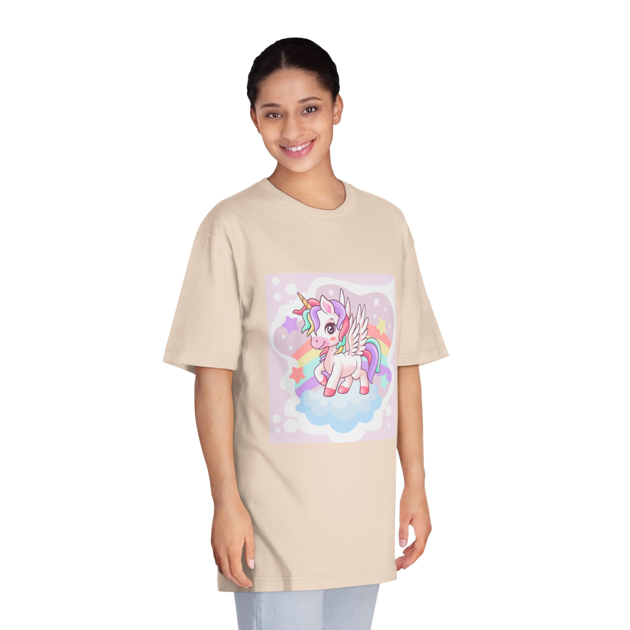 Unicorn V723 Unisex Classic Crewneck T Shirt - Image 11