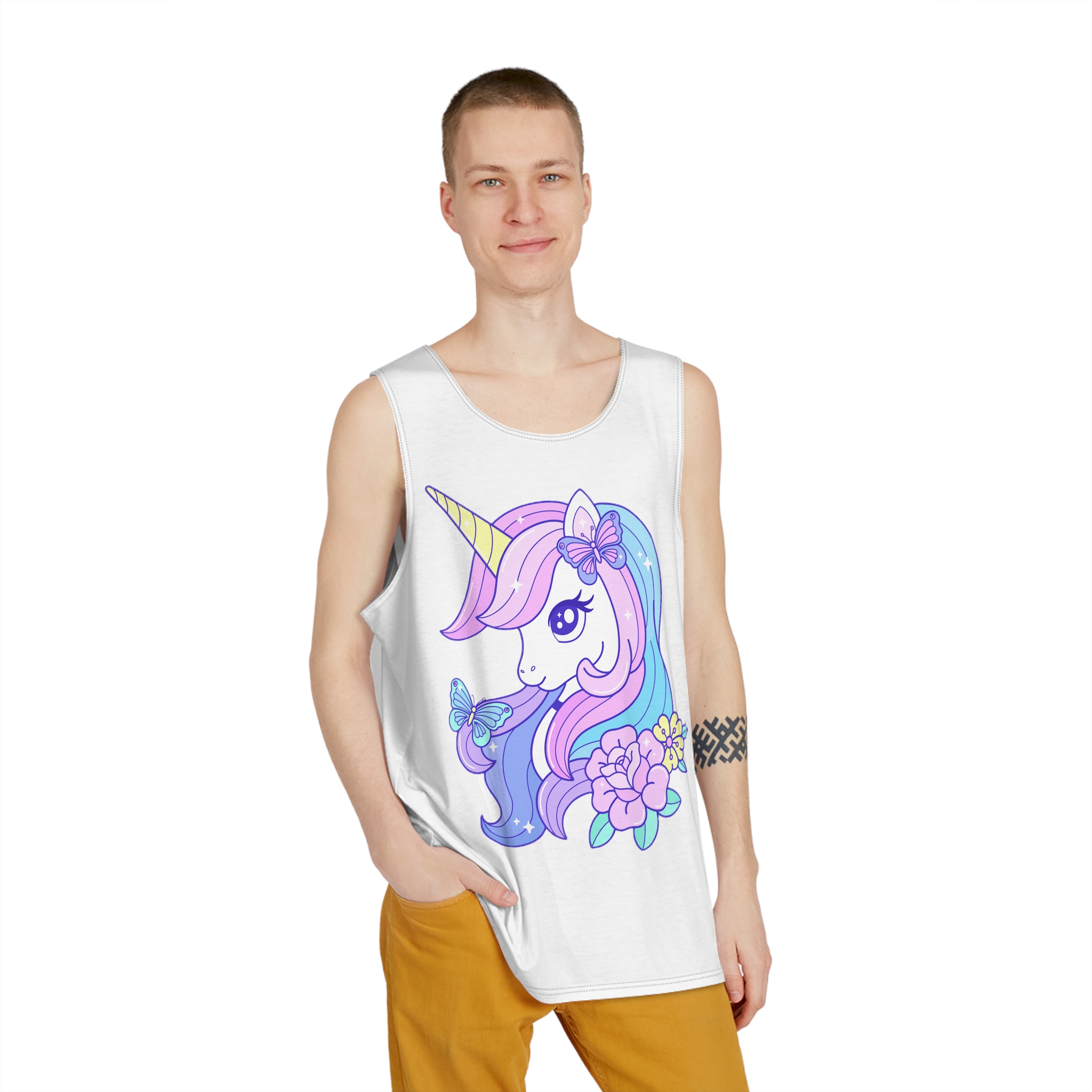 Unicorn V892 Mens Tank Aop - Image 3