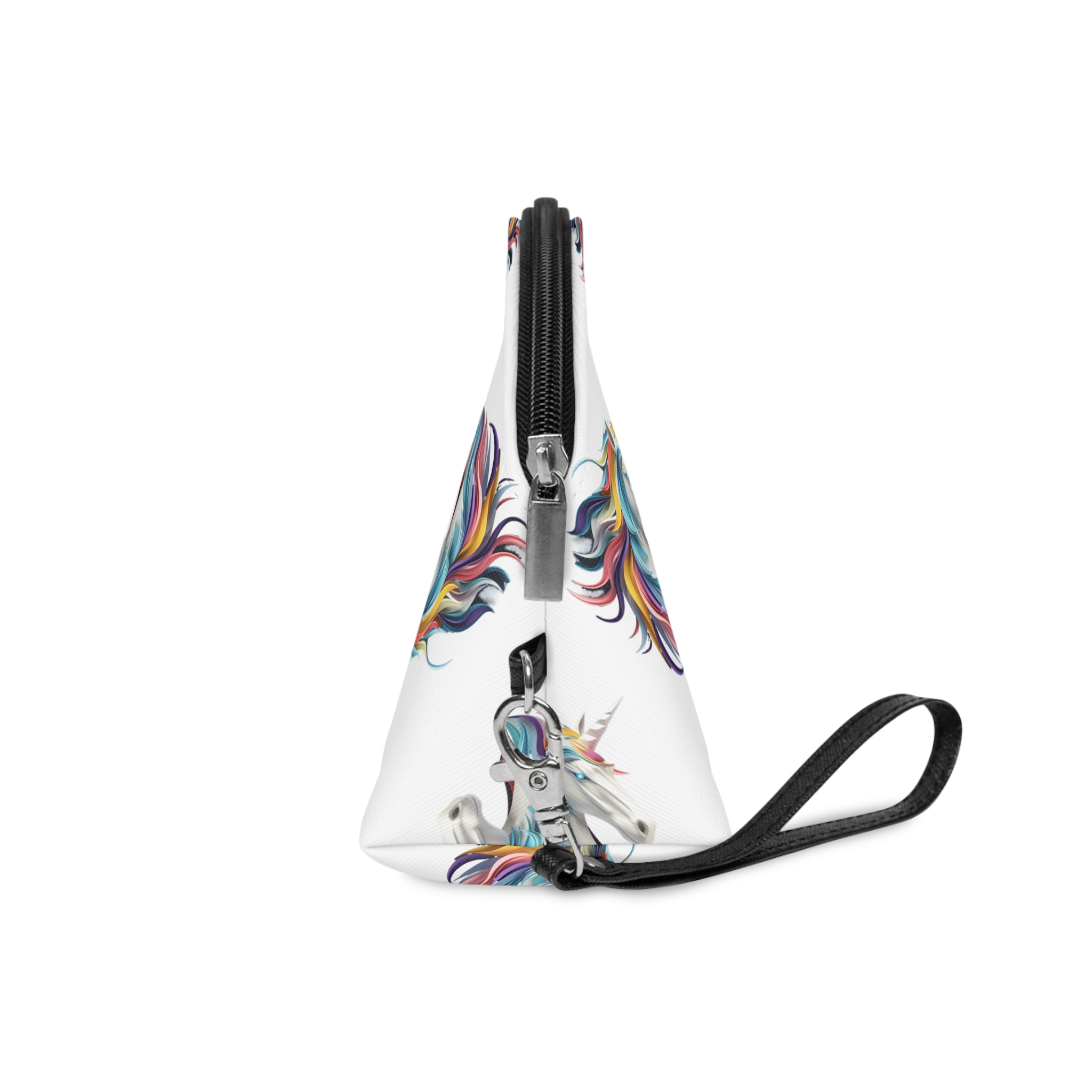 Mythical Unicorn Paper Style Fotor Bg Remover 202311048948 Makeup Bag - Image 3