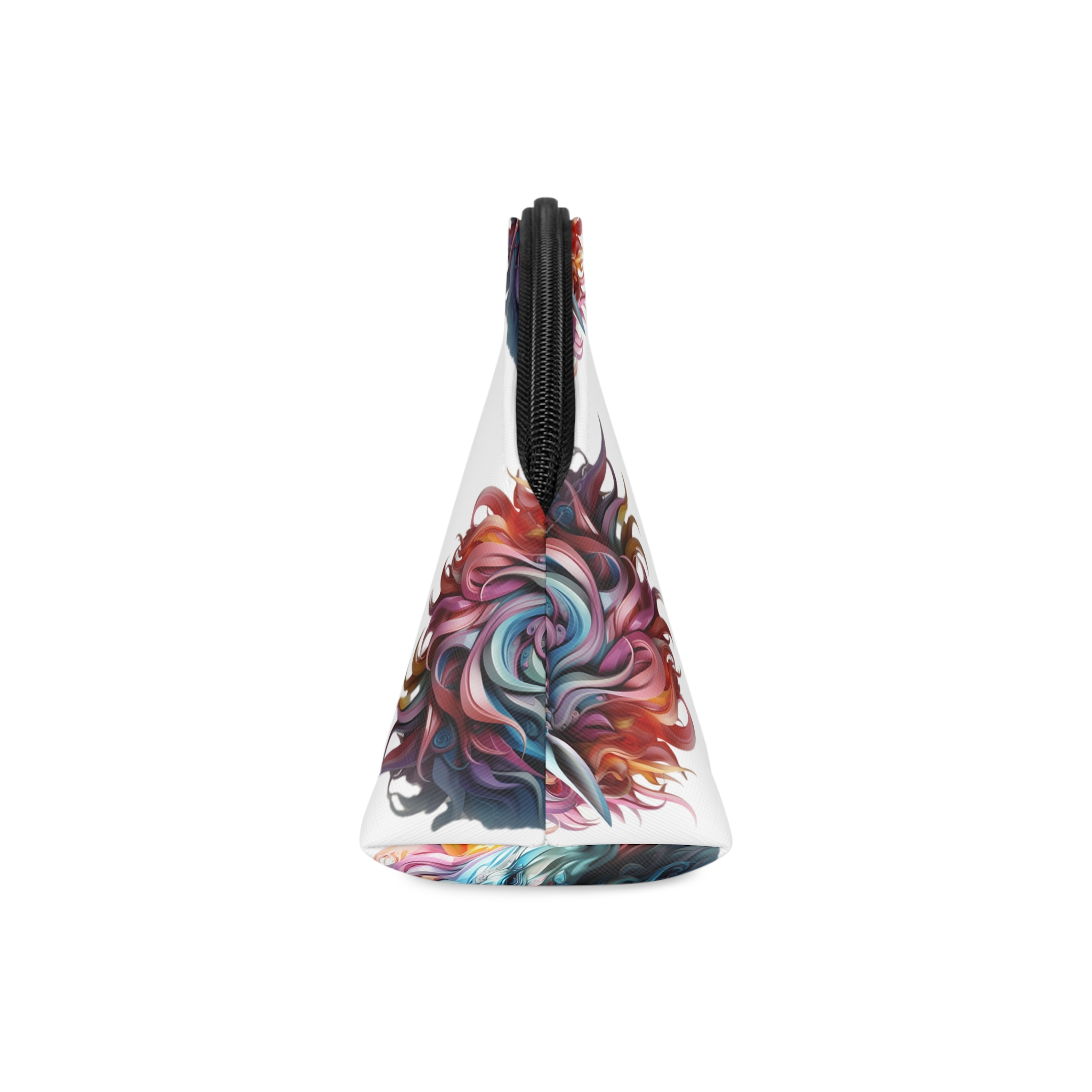 Colorful 3d Unicorn With Colorful Mane Makeup Bag - Image 4
