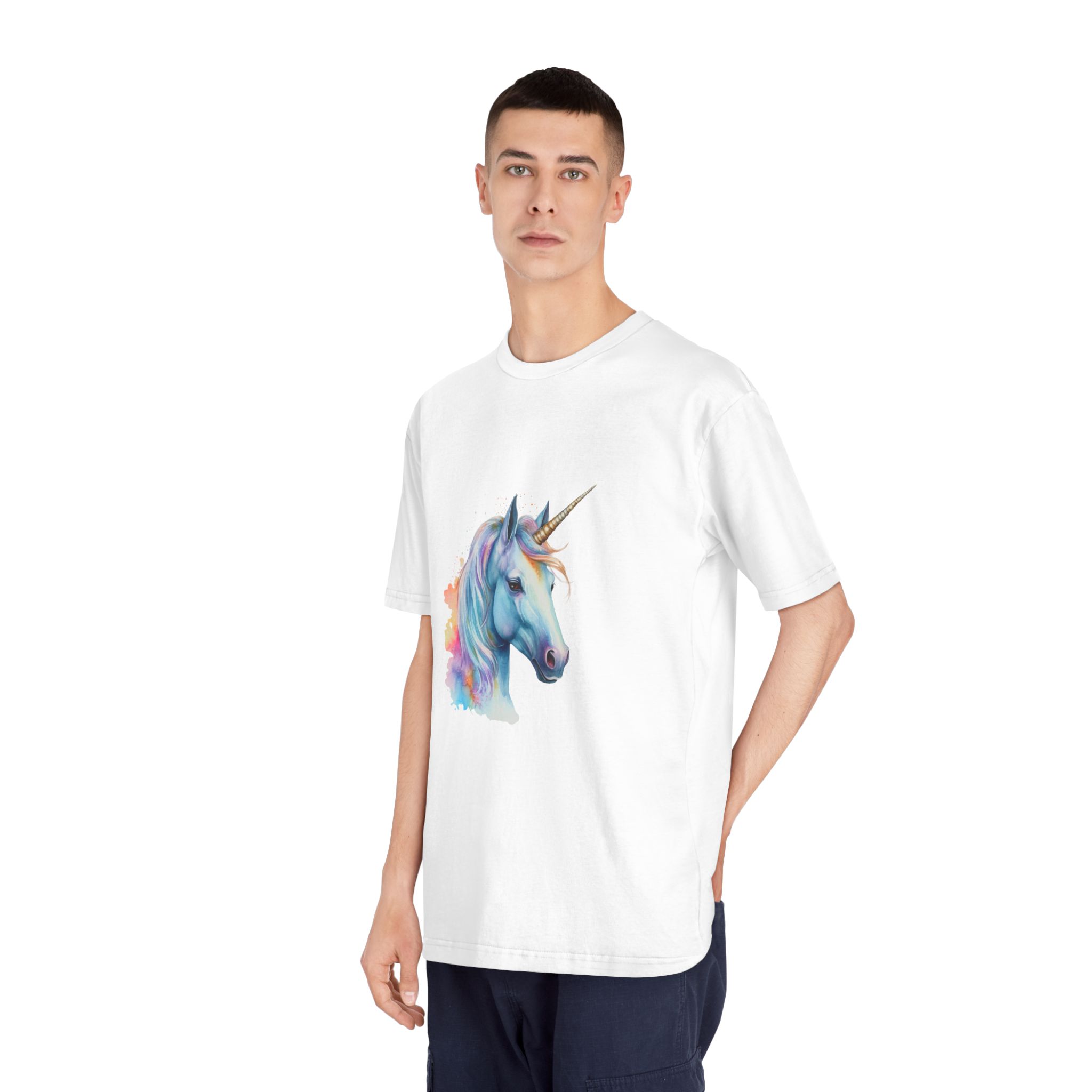 Unicorns 364 Unisex Classic Crewneck T Shirt - Image 4