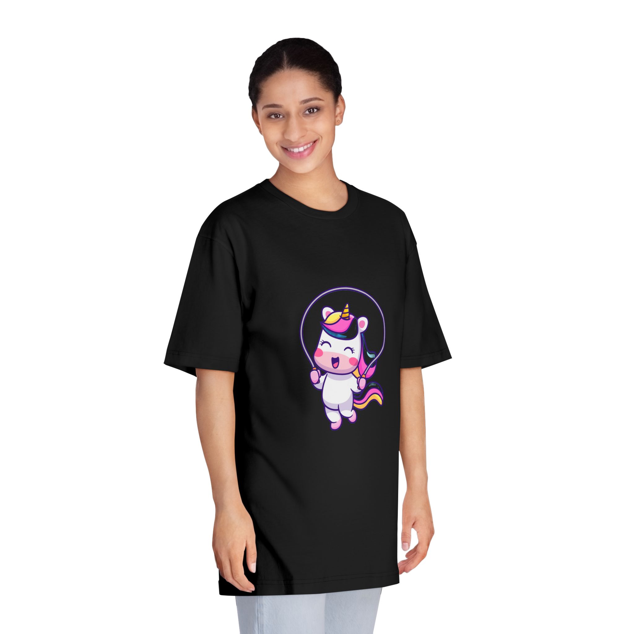 Unicorn V817 Unisex Classic Crewneck T Shirt - Image 7