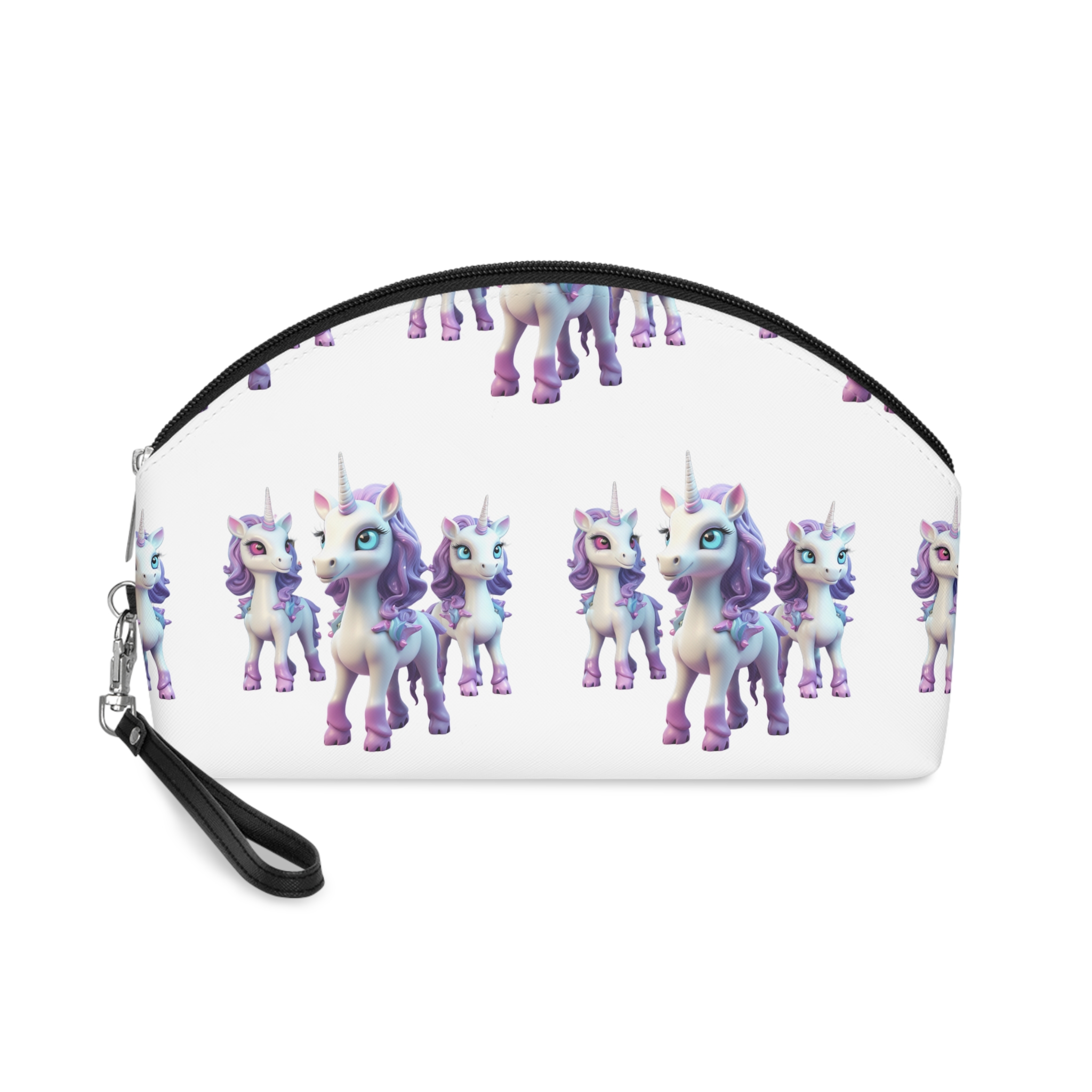 Mythical Unicorn Kids Figurine Style (2) Makeup Bag