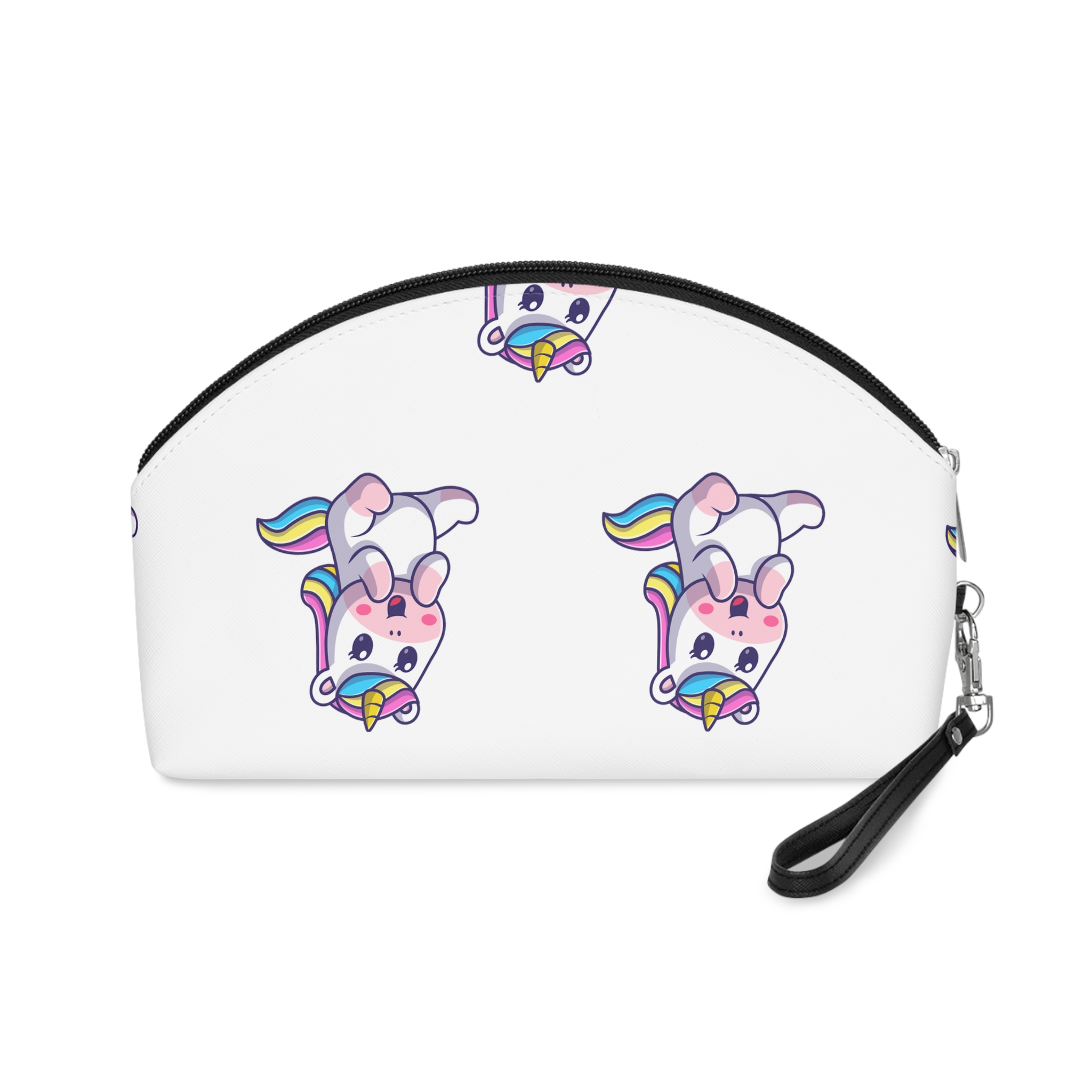 Cute Unicorn Happy Makeup Bag - Image 2