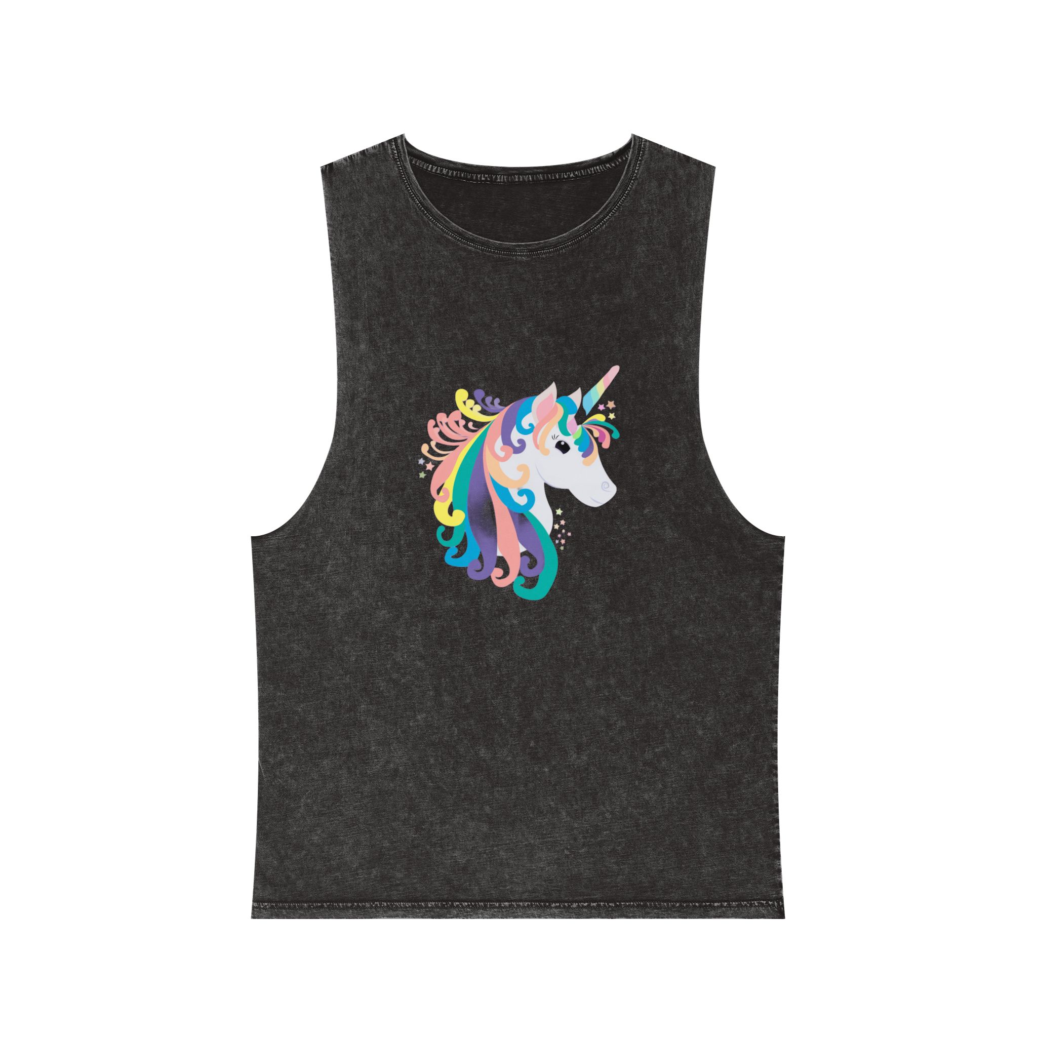 Unicorn V118 Unisex Stonewash Tank Top