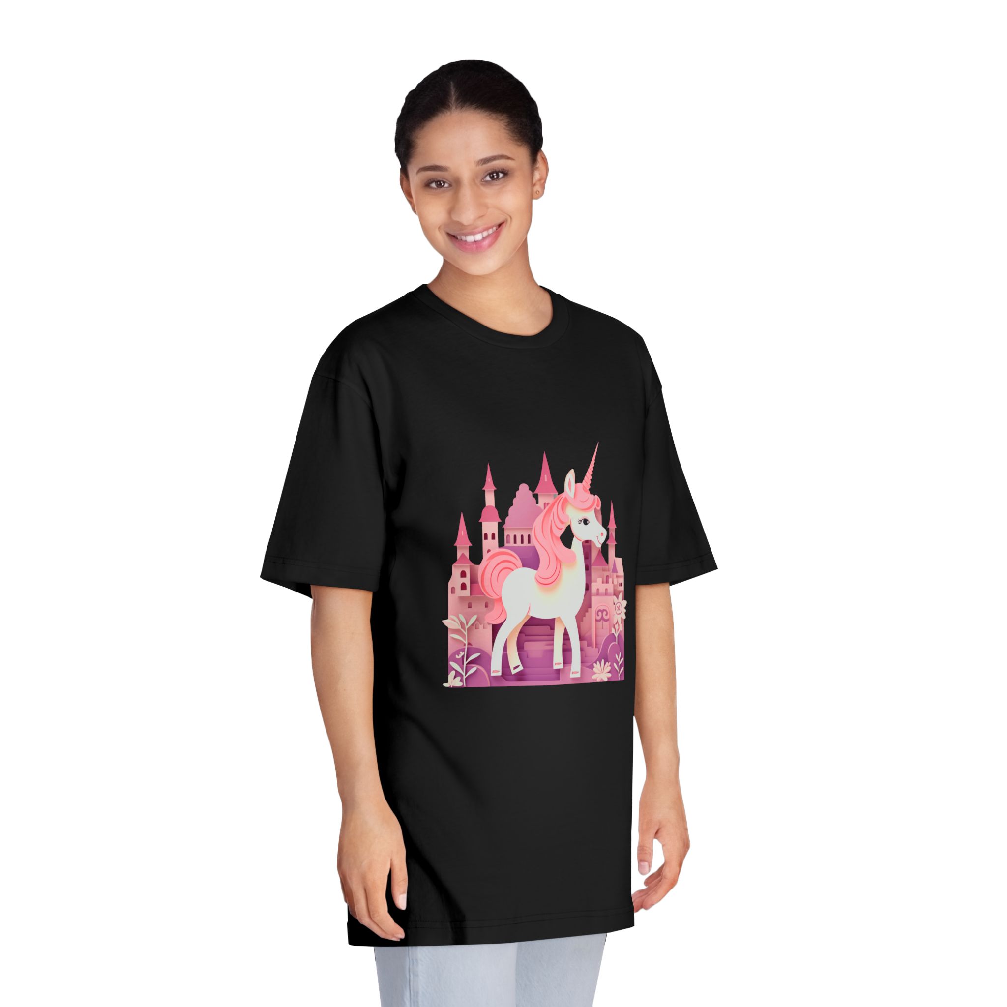 Unicorns 351 Unisex Classic Crewneck T Shirt - Image 7
