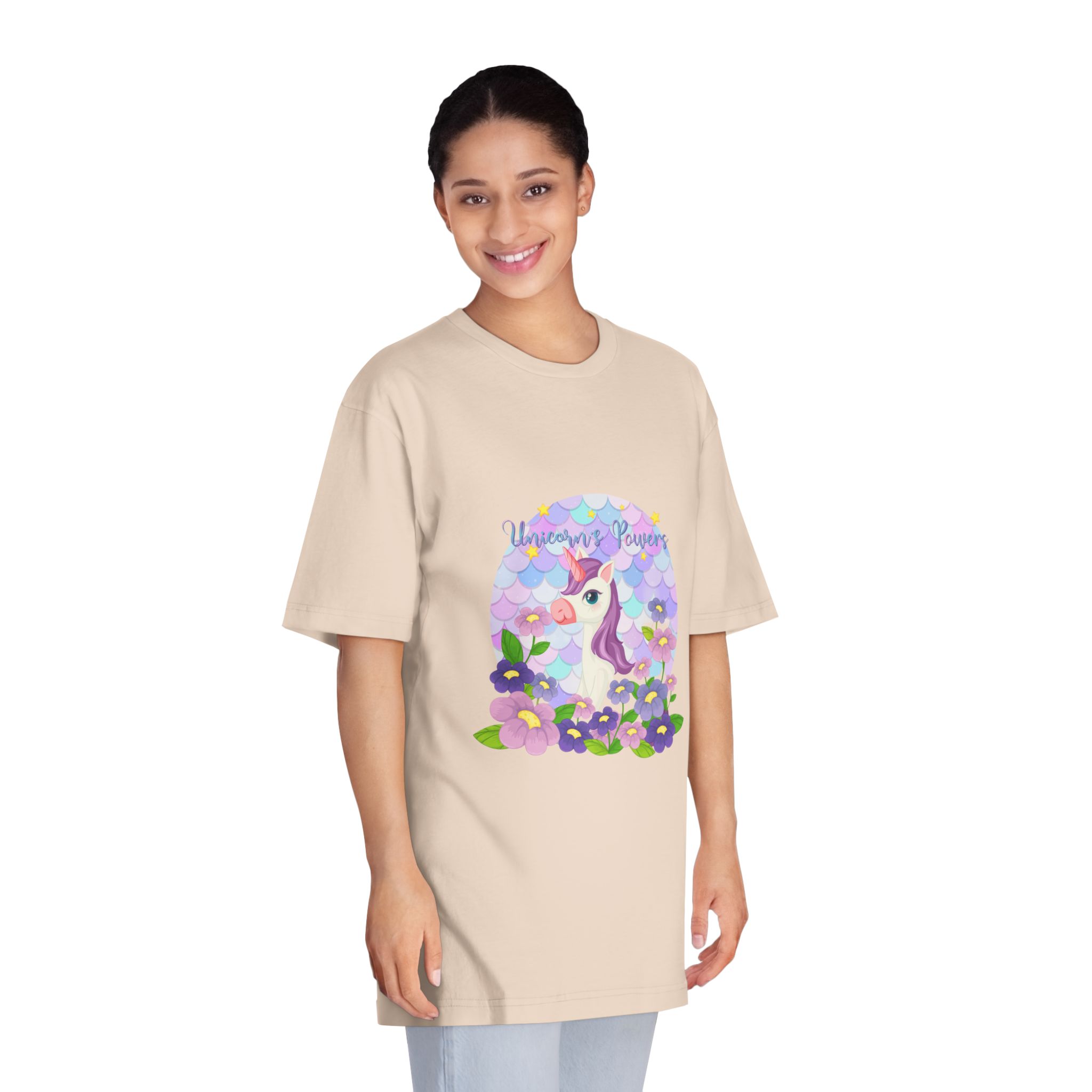 Unicorn V668 Unisex Classic Crewneck T Shirt - Image 11