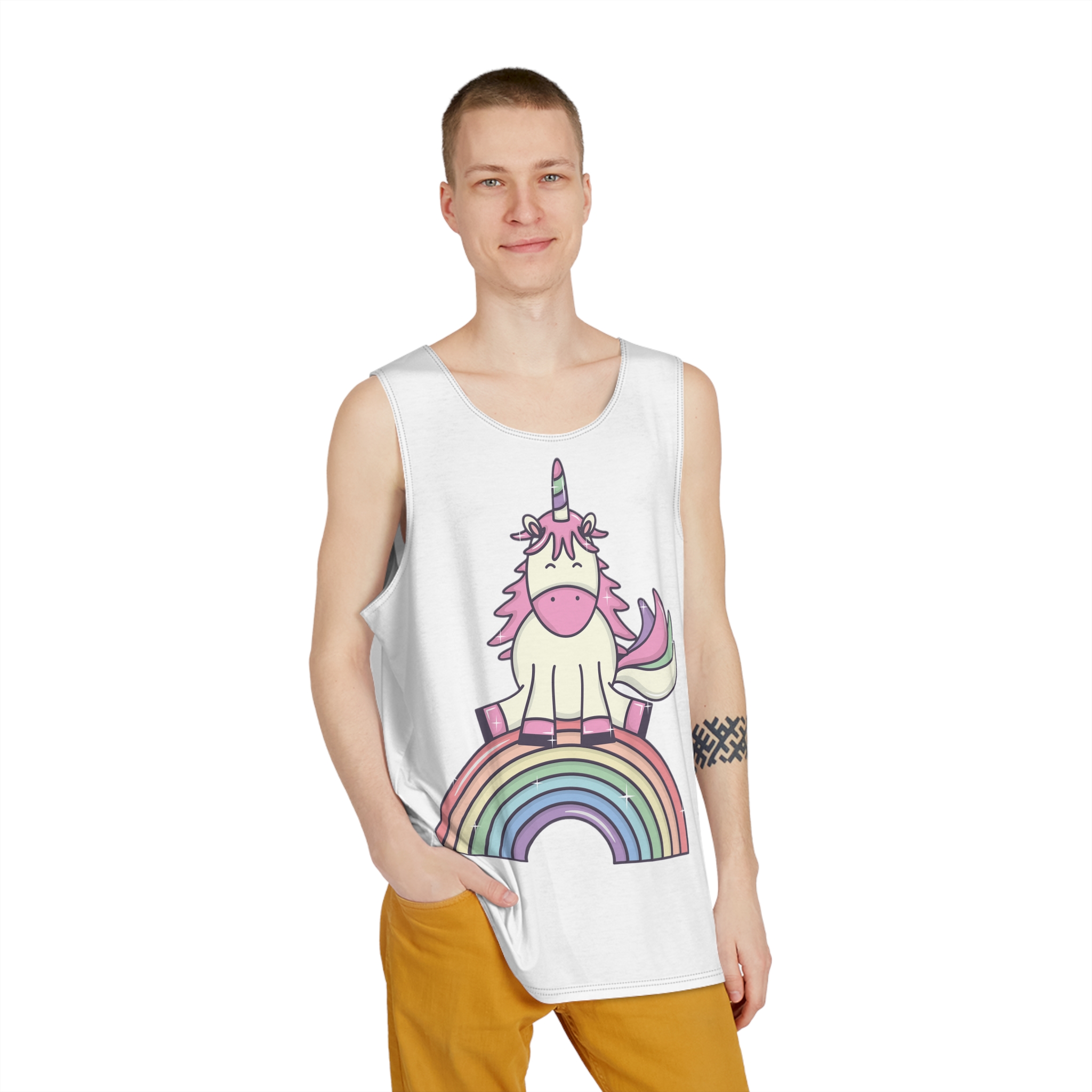 Unicorns 97 Mens Tank Aop - Image 3