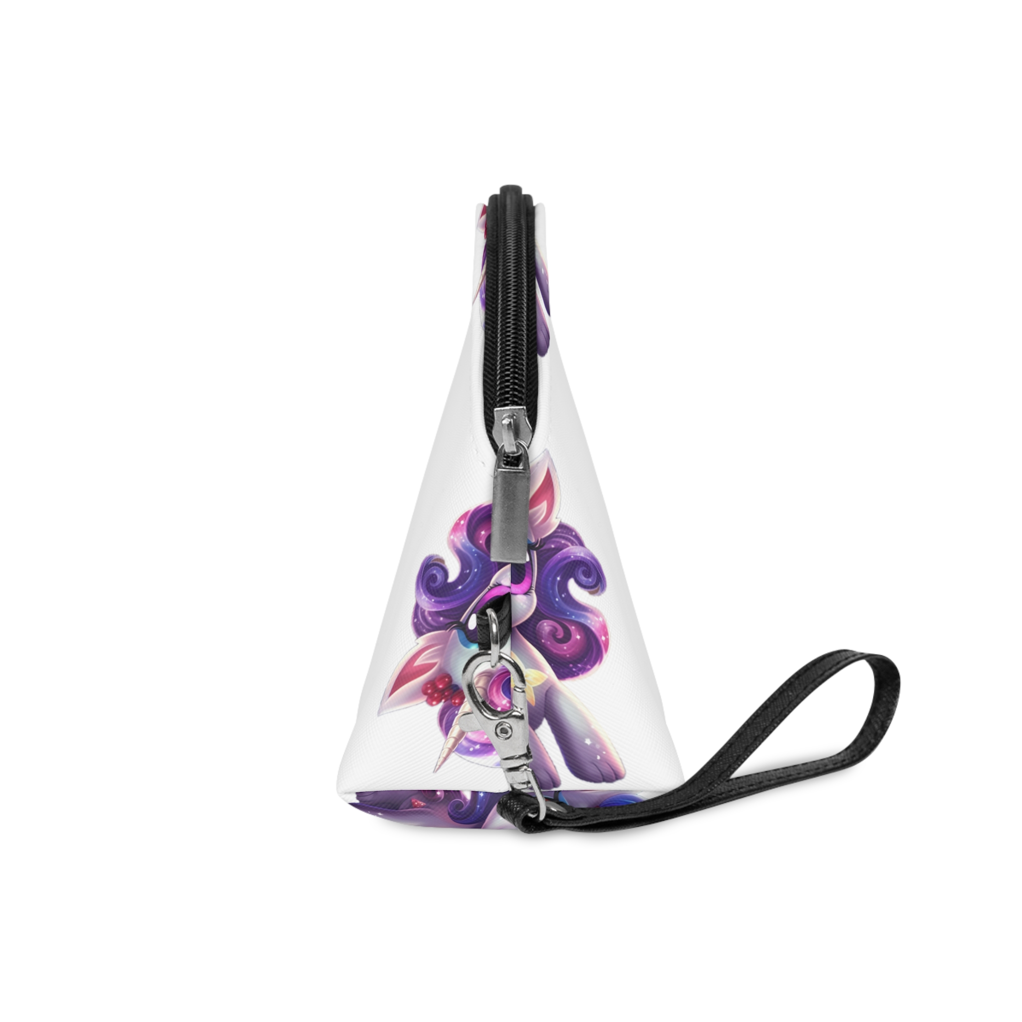 Beautiful Cute Baby Unicorn (2) Makeup Bag - Image 3