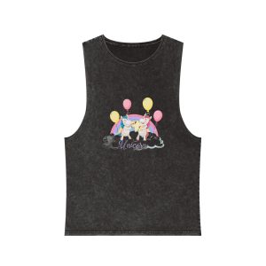 Unicorn V518 Unisex Stonewash Tank Top