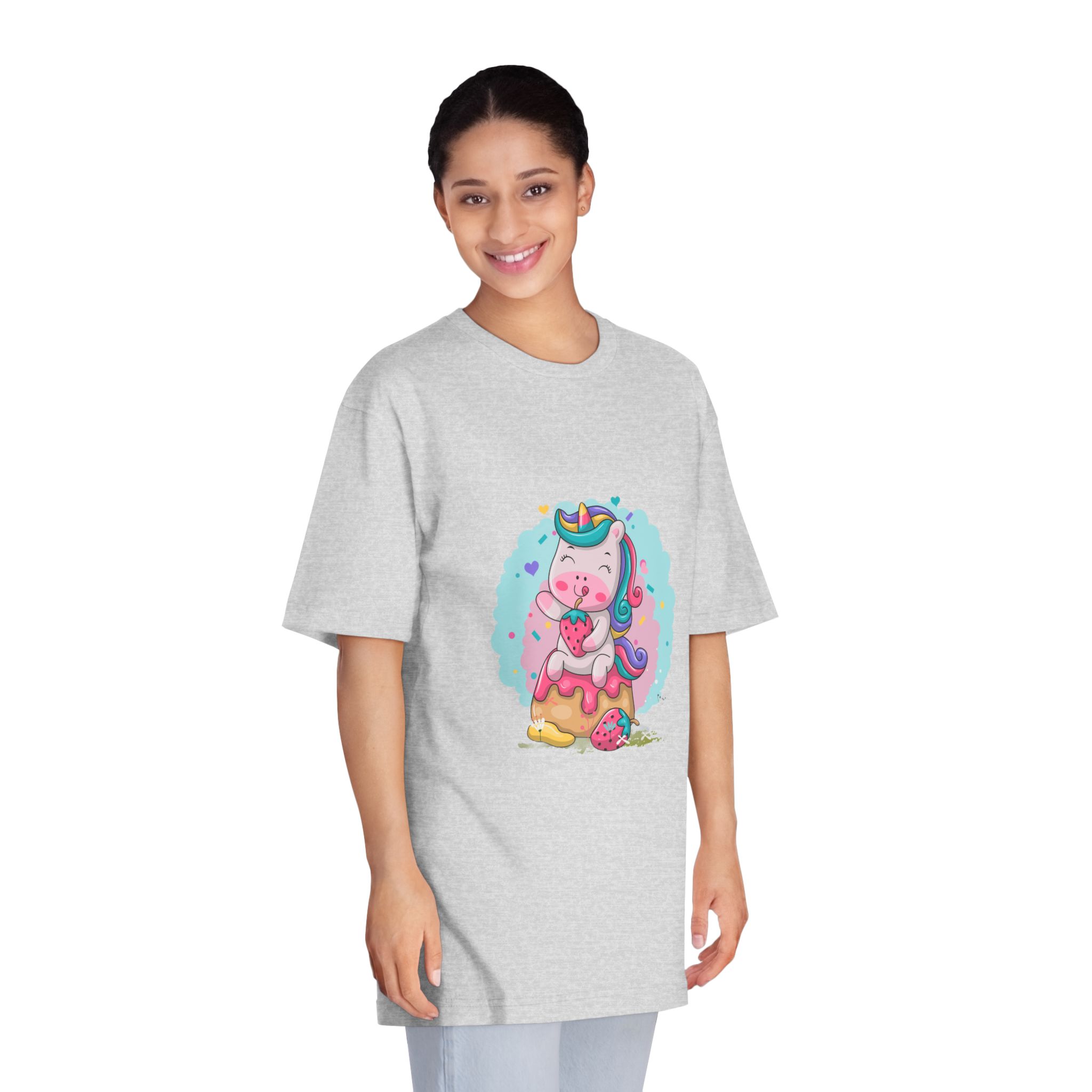 Unicorn V548 Unisex Classic Crewneck T Shirt - Image 15