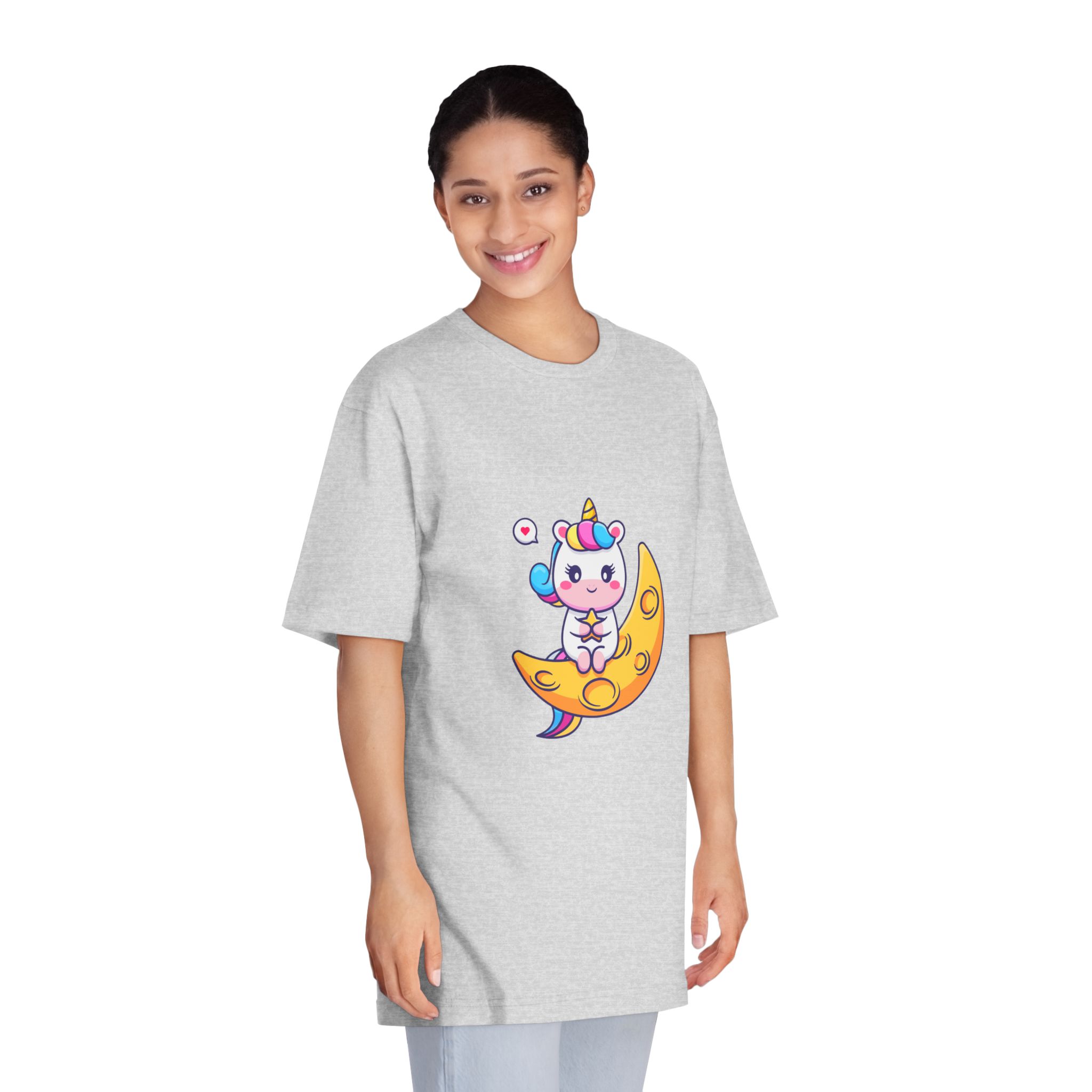 Unicorn V872 Unisex Classic Crewneck T Shirt - Image 15