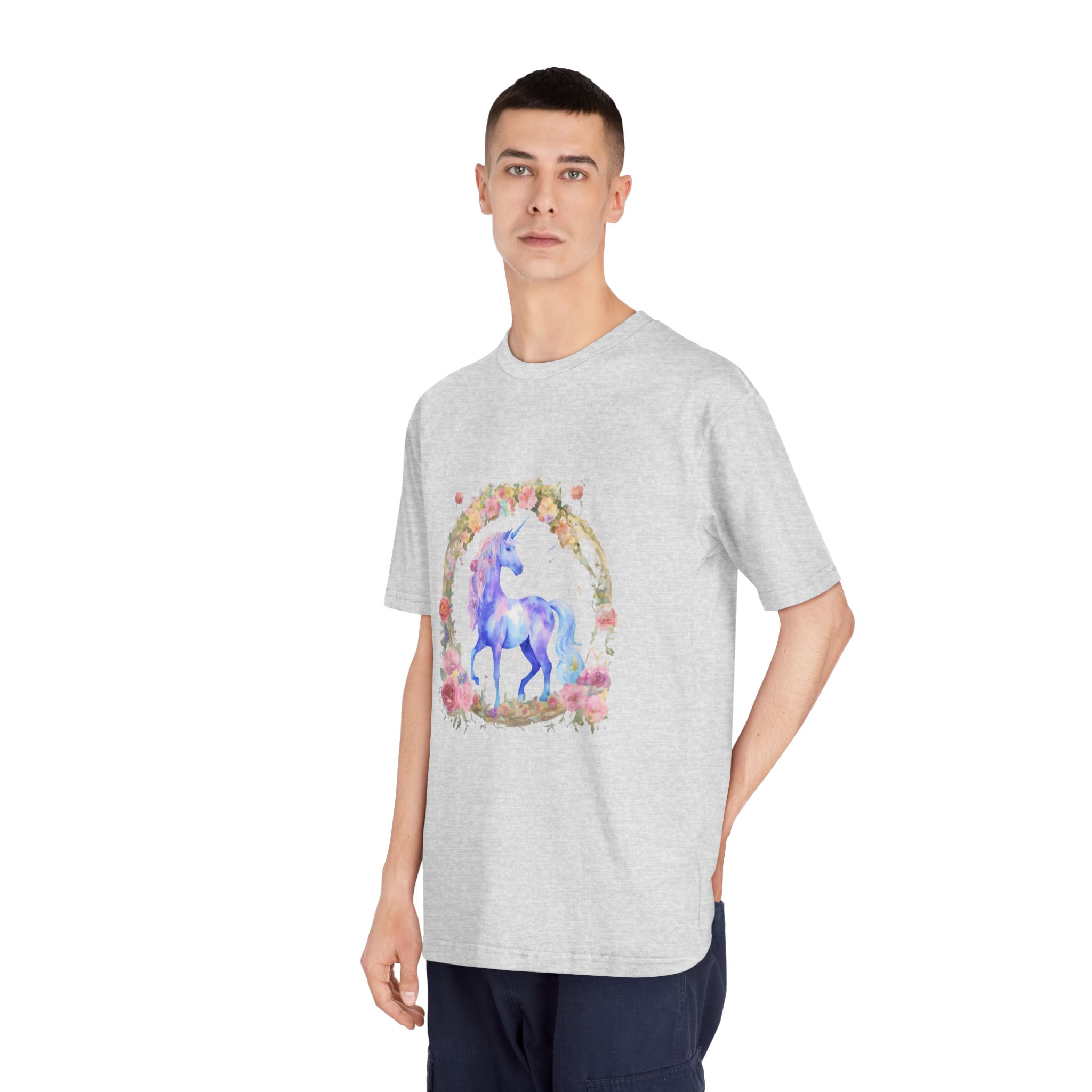 Unicorns 402 Unisex Classic Crewneck T Shirt - Image 16