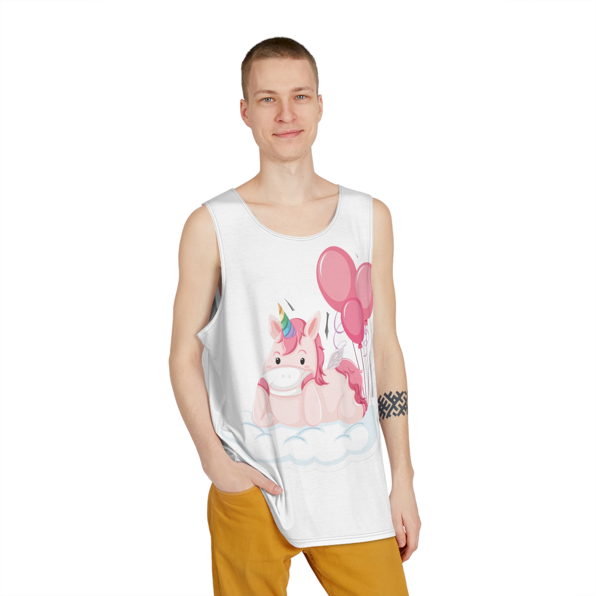 Unicorn V684 Mens Tank Aop - Image 3