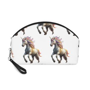 Colorful 3d Mythical Unicorn Makeup Bag