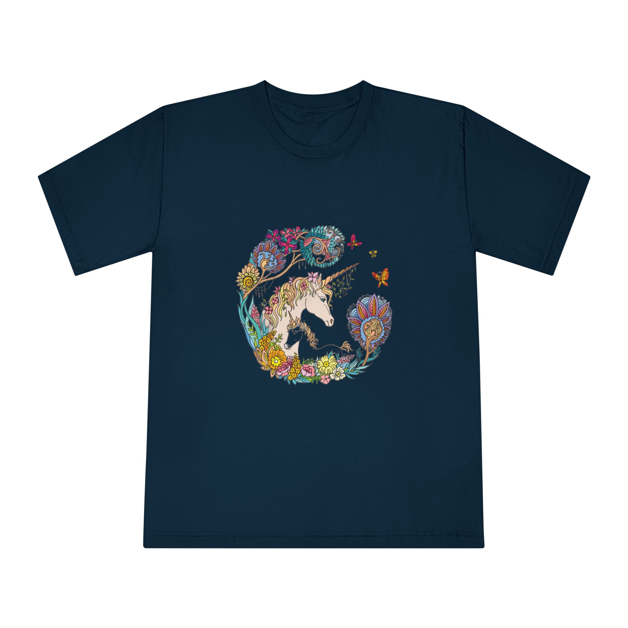 Unicorn V846 Unisex Classic Crewneck T Shirt - Image 17
