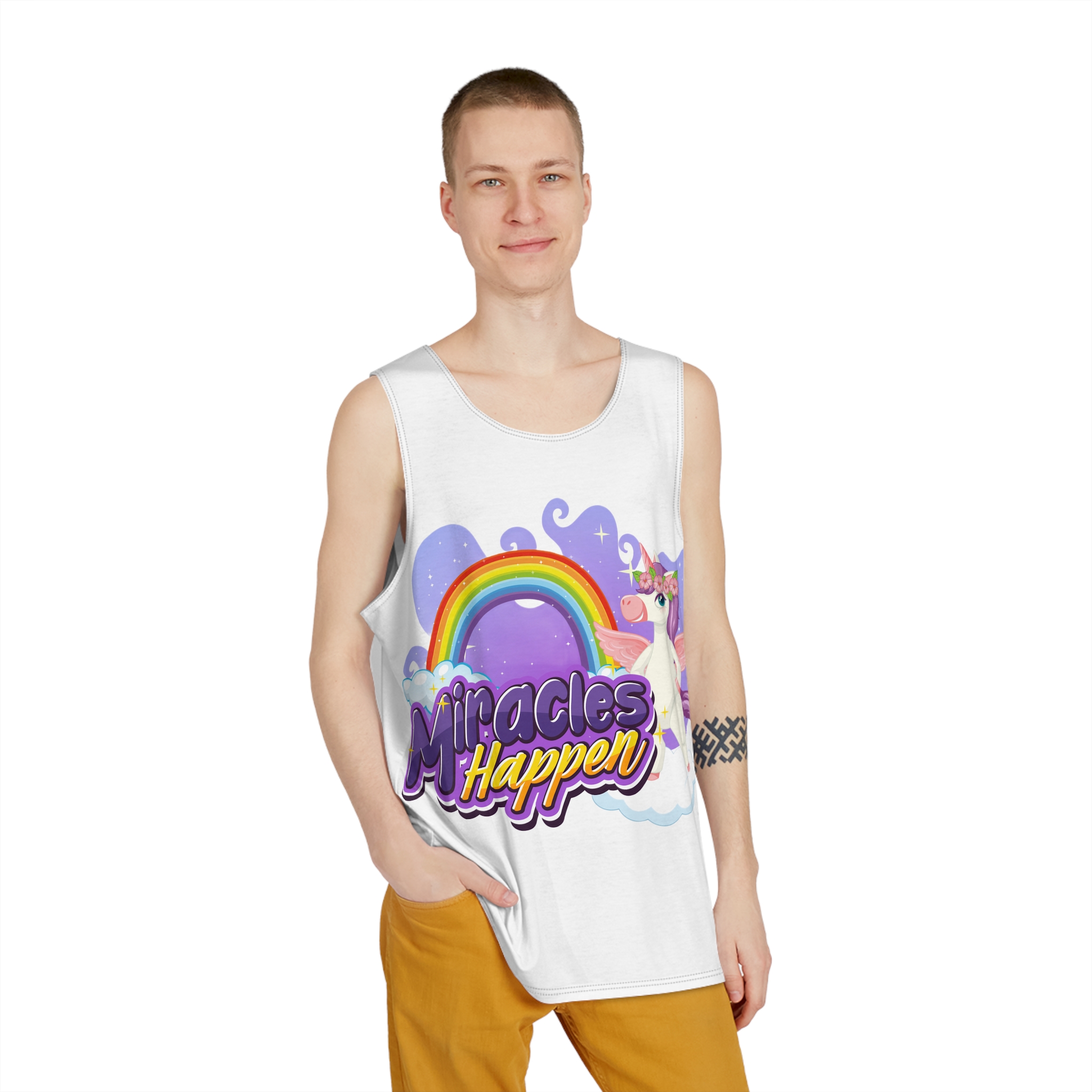 Unicorn V589 Mens Tank Aop - Image 3