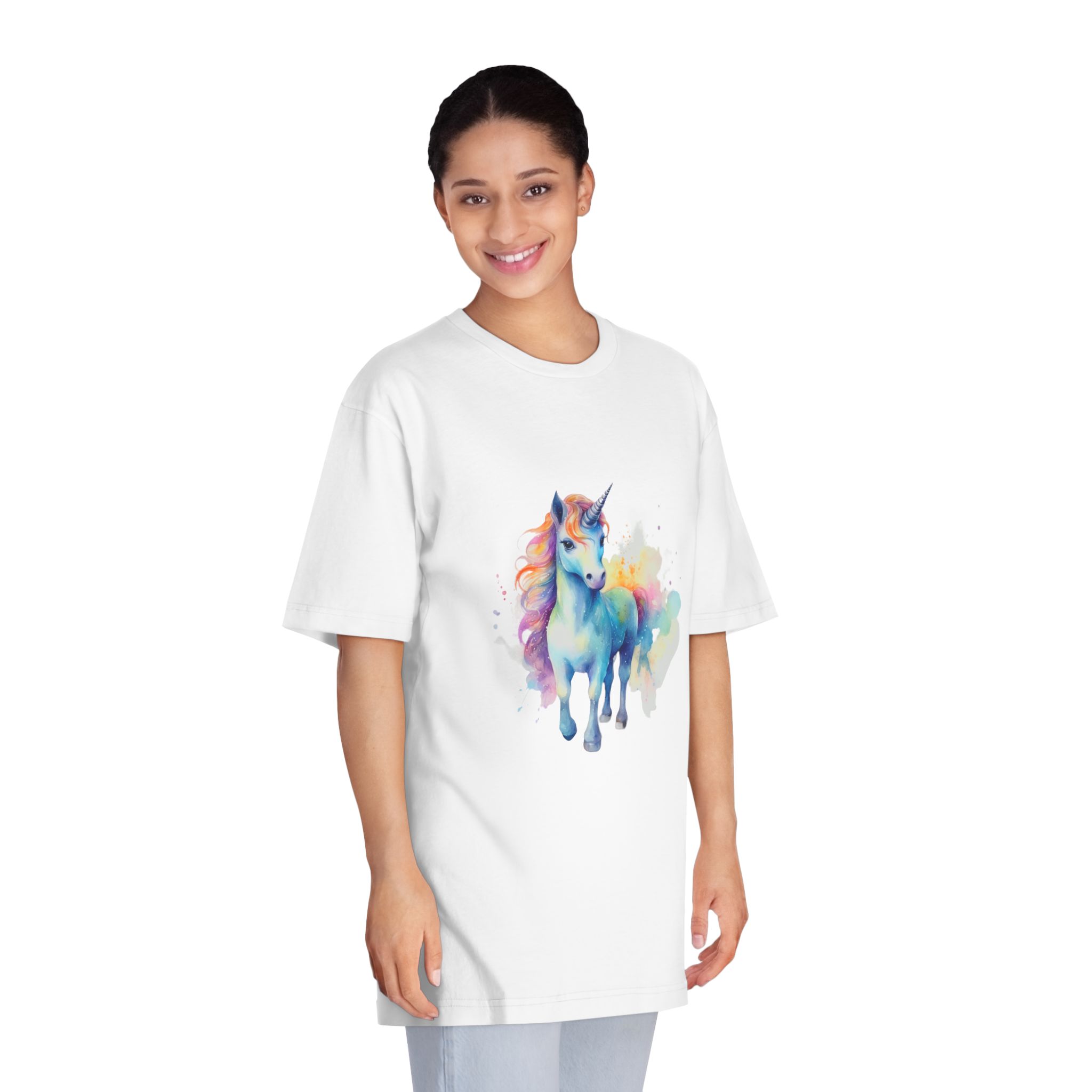 Unicorns 366 Unisex Classic Crewneck T Shirt - Image 3