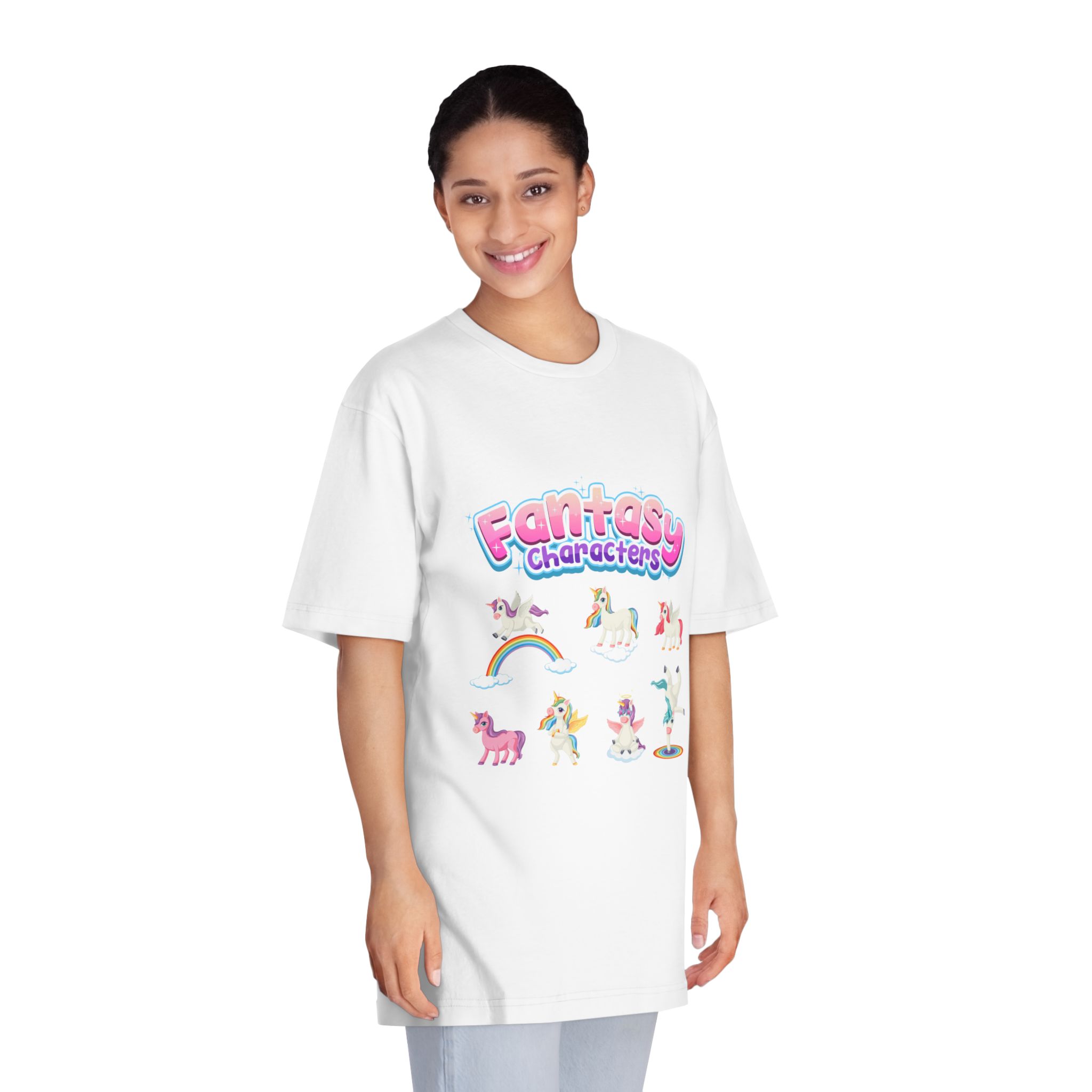 Unicorn V751 Unisex Classic Crewneck T Shirt - Image 3