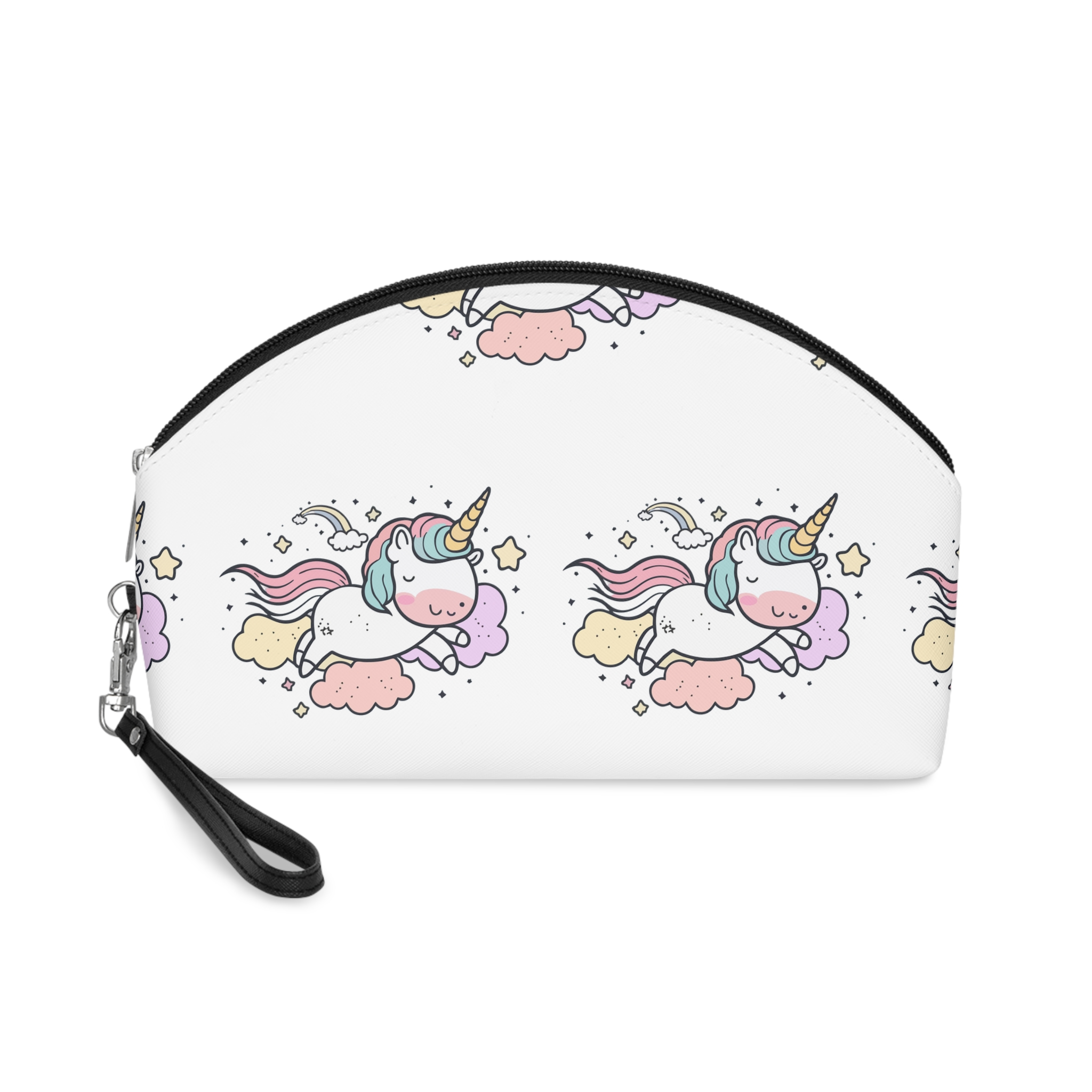 Unicorn Kawaii Vector Makeup Bag