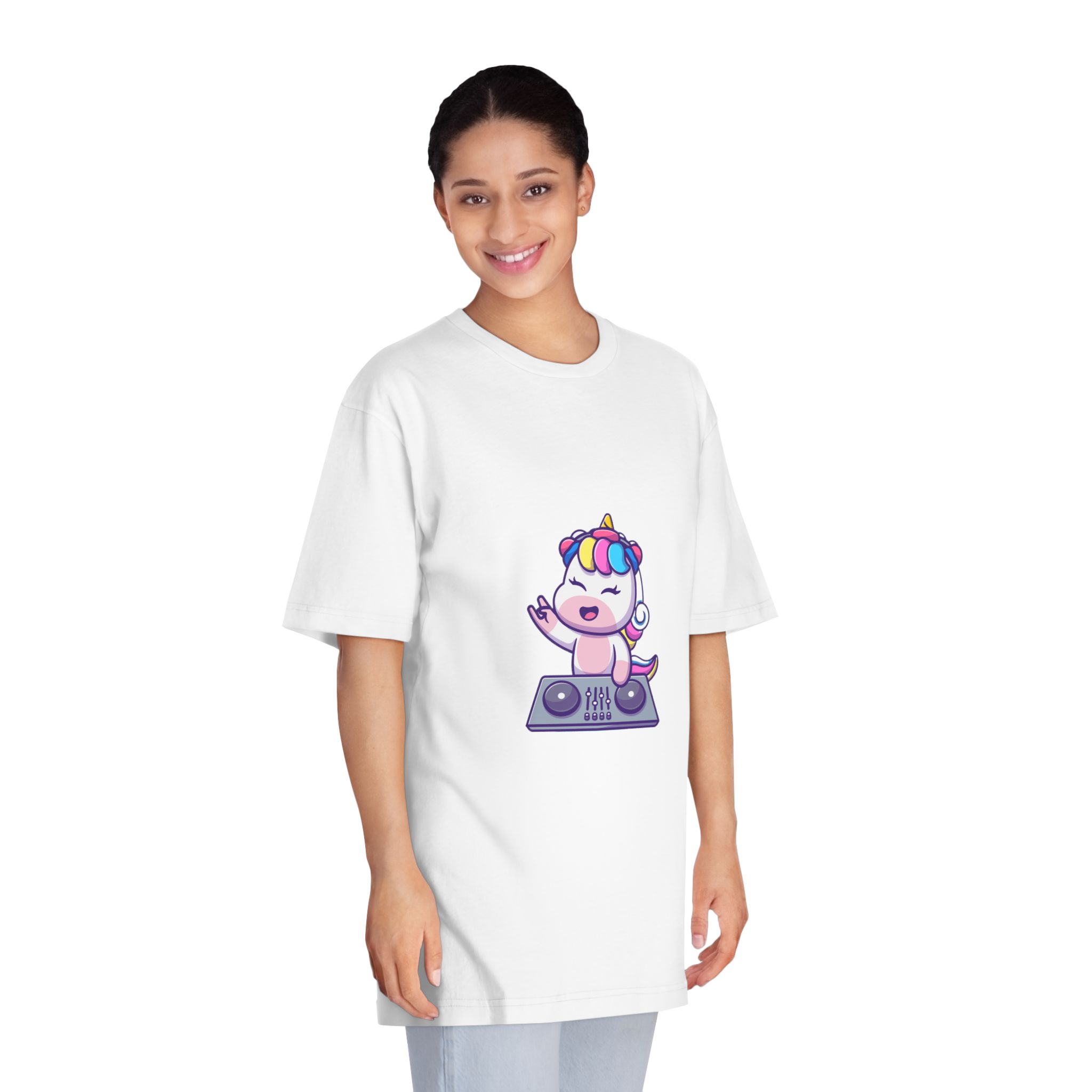 Unicorns 25 Unisex Classic Crewneck T Shirt - Image 3