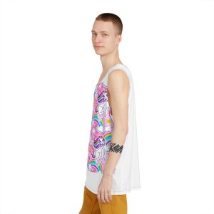 Unicorn V878 Mens Tank Aop