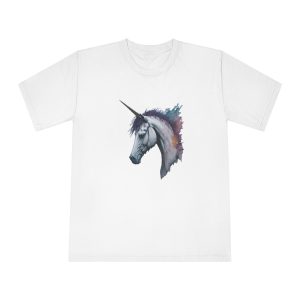 Illustration Unicorn Painted Watercolor Technique Generative Ai Decorative Painting Unisex Classic Crewneck T Shirt